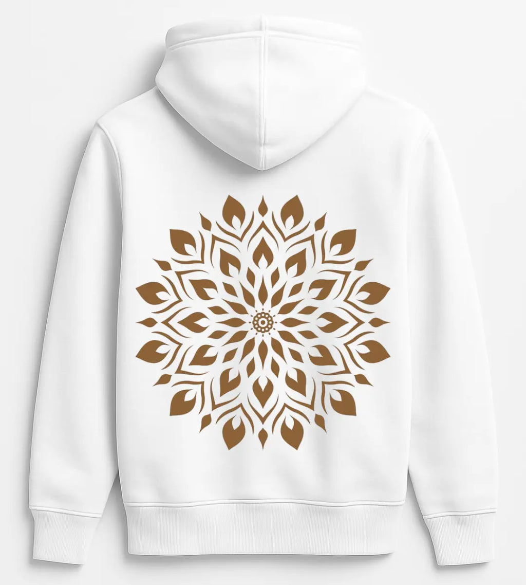 Gold Mandala Hoodie Lorinfo
