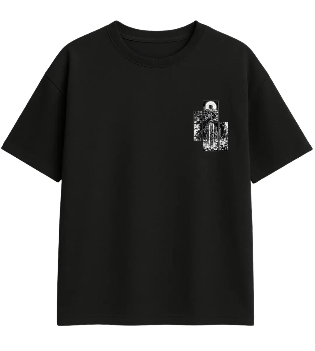 Berserk Eclipse Knight Oversize T-Shirt Lorinfo