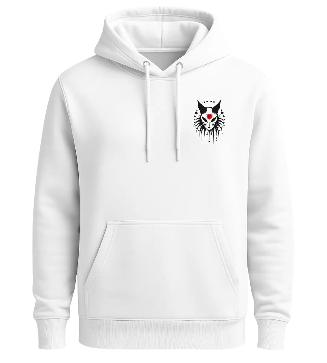Blood Moon Kitsune Hoodie Lorinfo