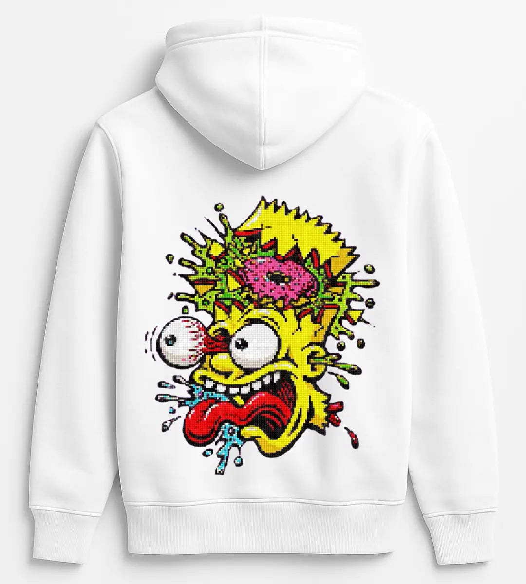 Psycho Bart Hoodie Lorinfo