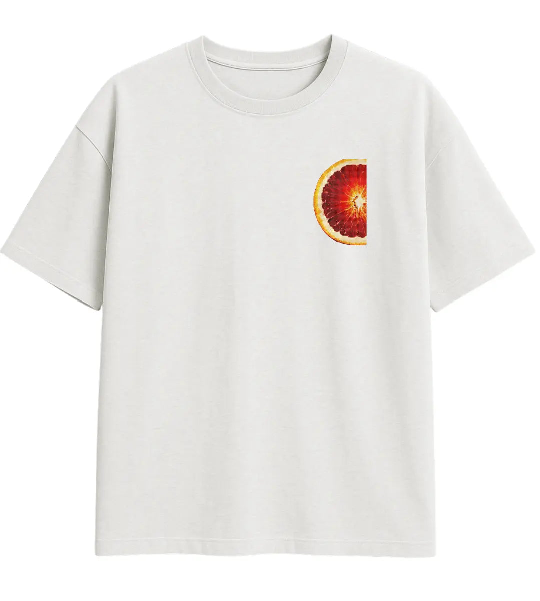 Pixel Citrus Oversize T-Shirt Lorinfo