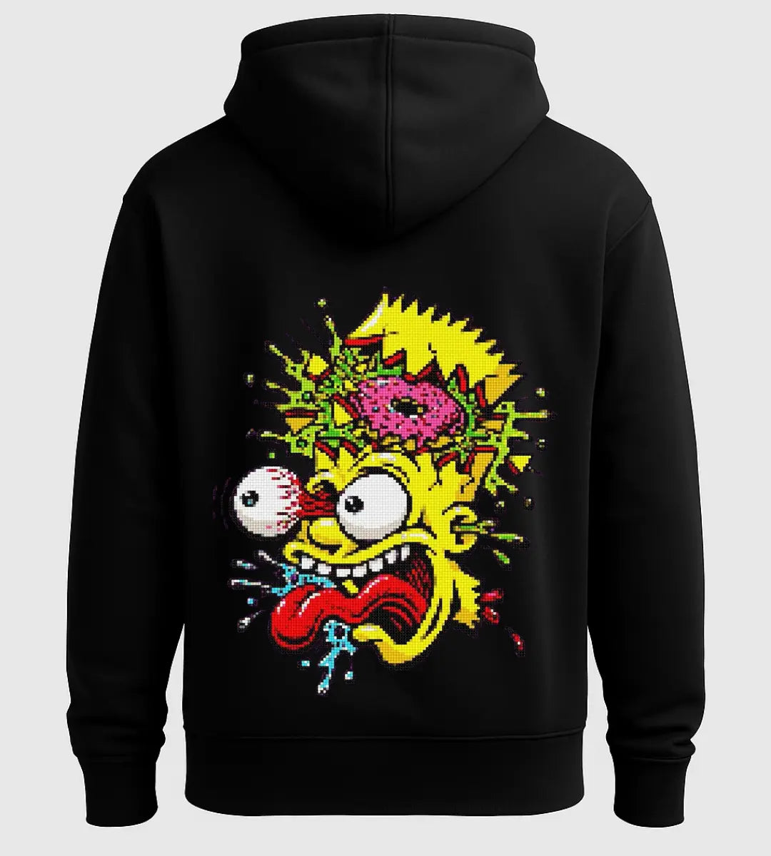Psycho Bart Hoodie Lorinfo