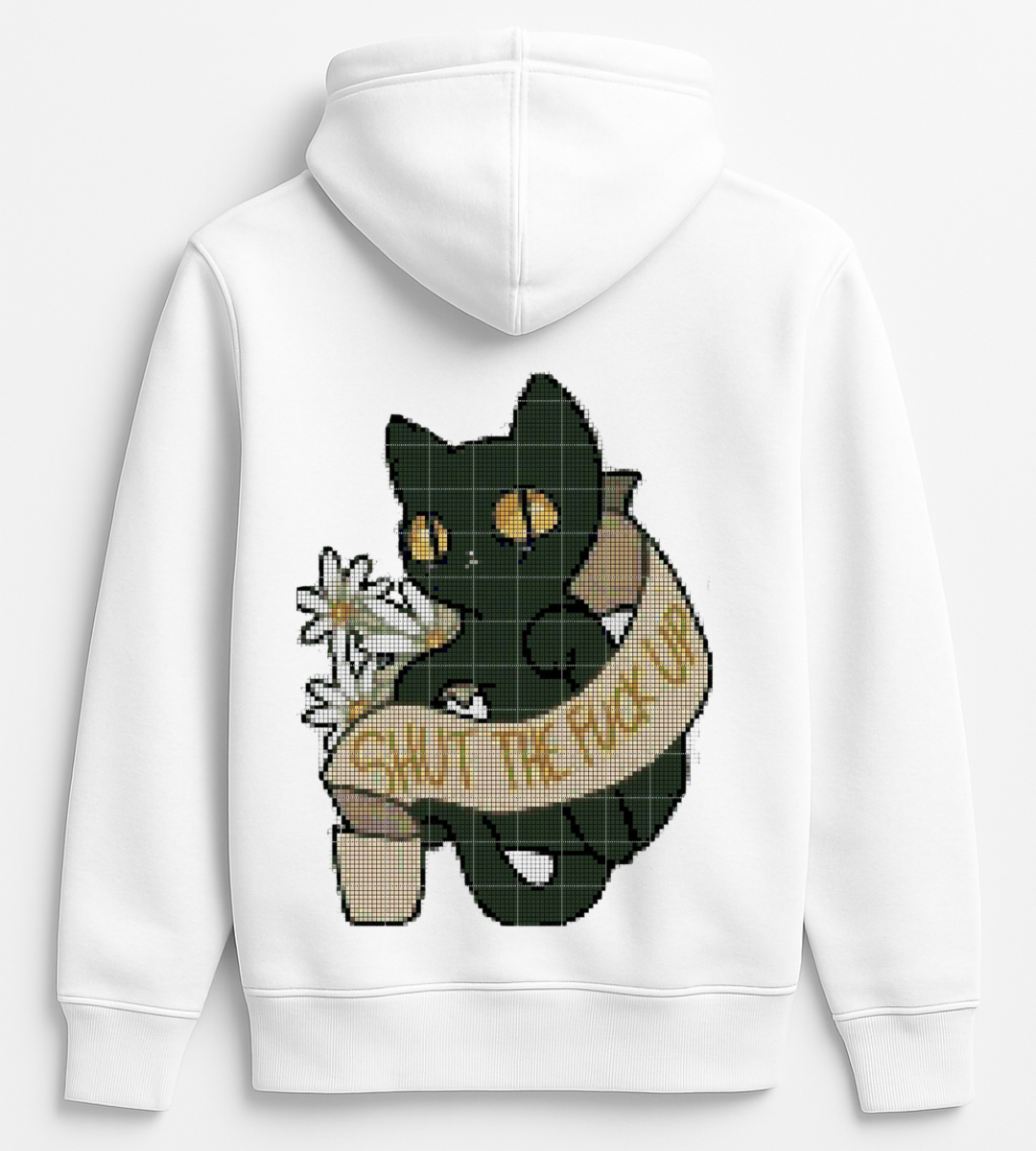 Dark Rebel Cat Hoodie