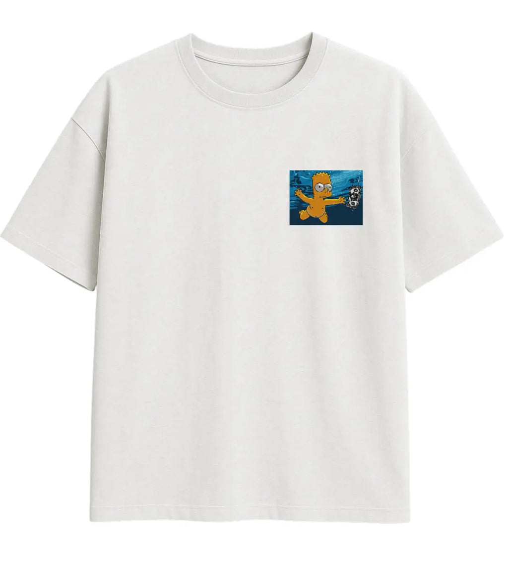 Nevermind Bart Oversize T-Shirt Lorinfo