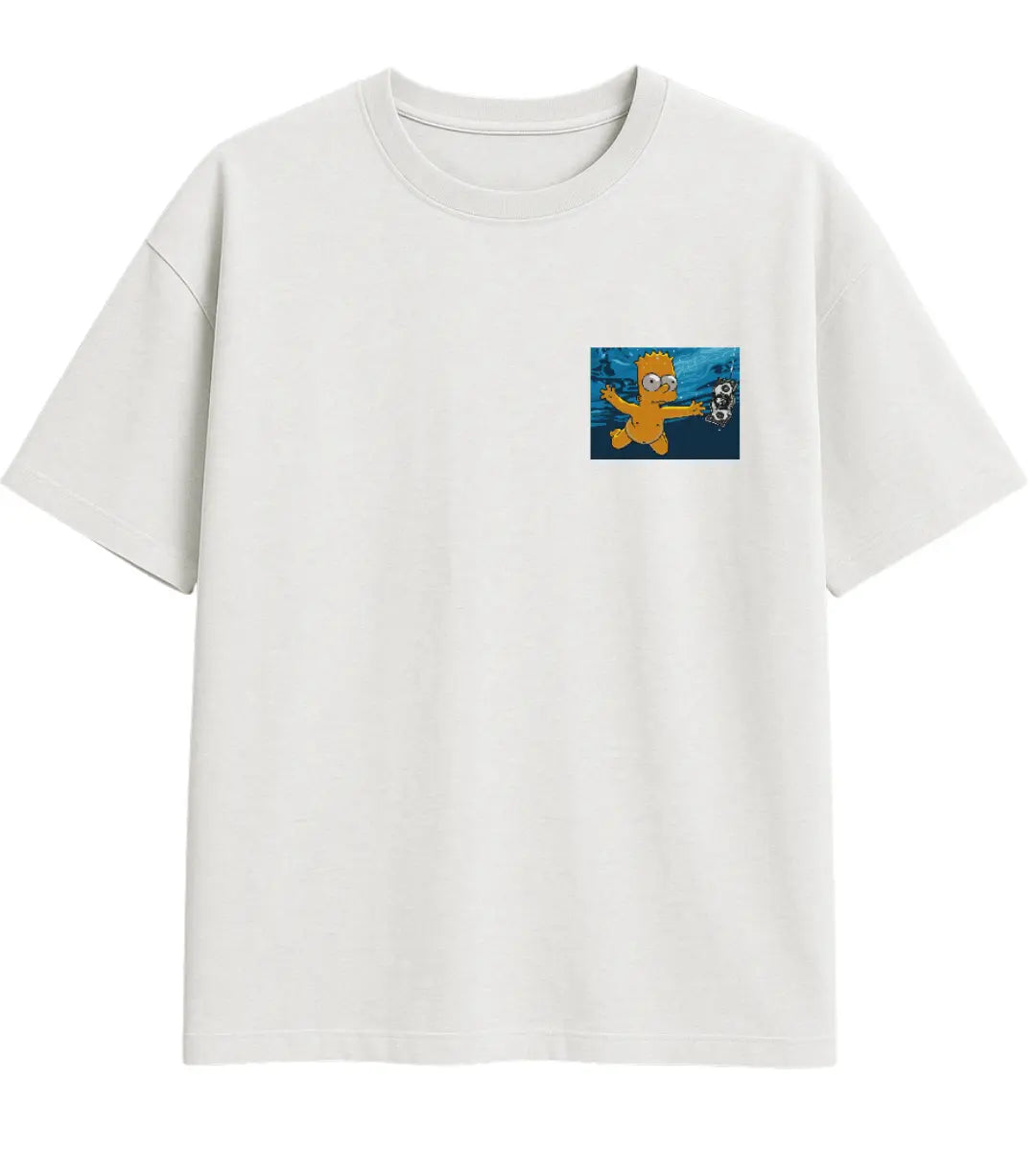 Nevermind Bart Oversize T-Shirt Lorinfo