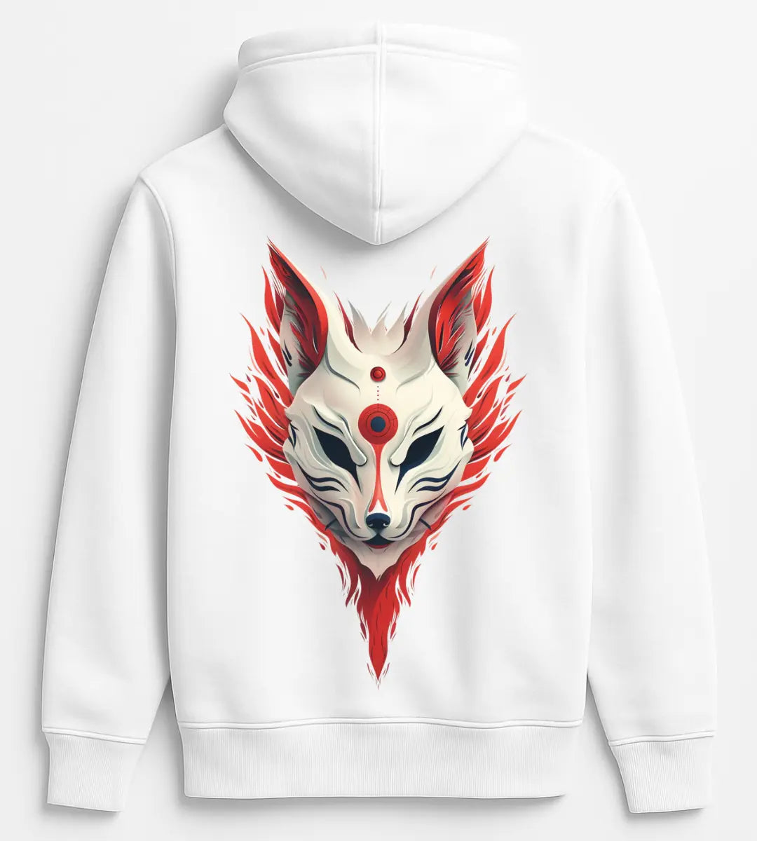 Infernal Kitsune Spirit Hoodie Lorinfo