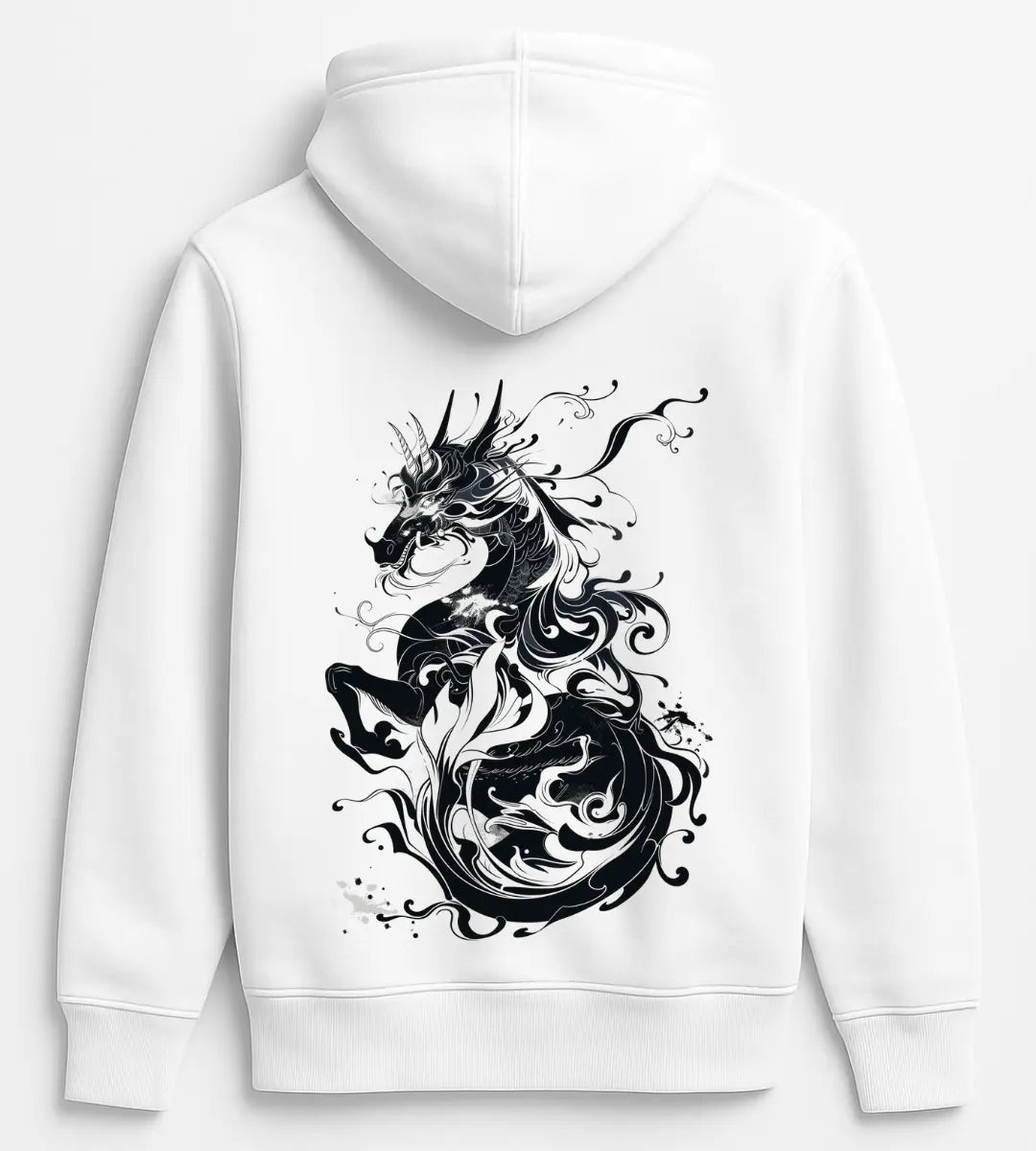 Ink Flow Kirin Hoodie Lorinfo