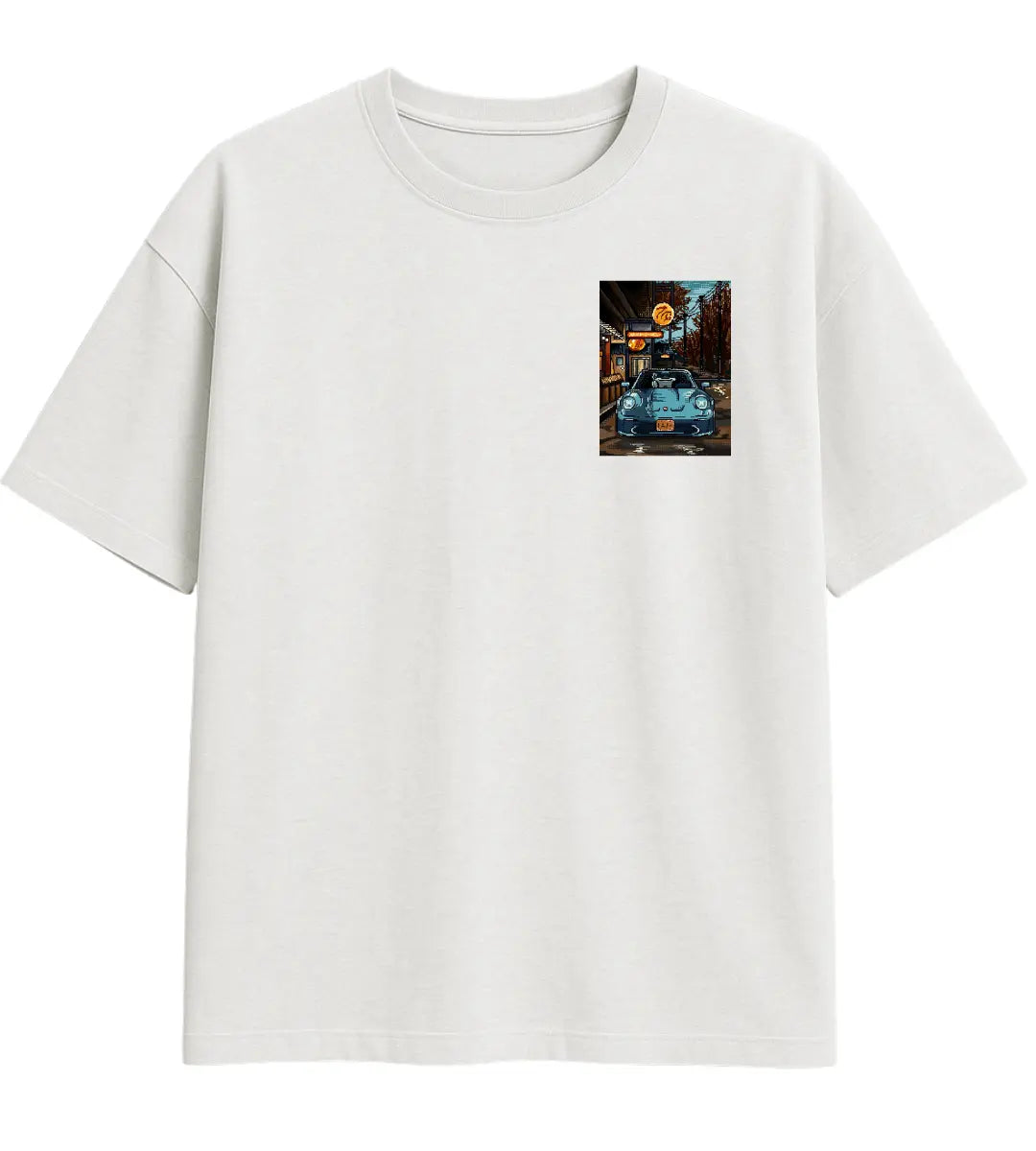 Neon Drive Oversize T-Shirt Lorinfo