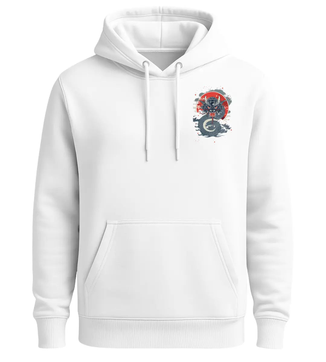 Samurai Serpent Dragon Hoodie Lorinfo