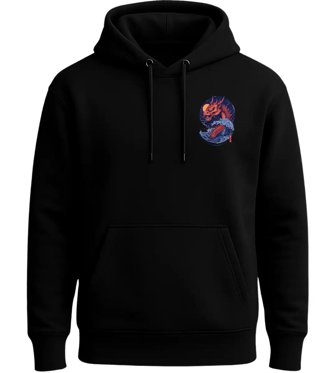 Night Tide Dragon Hoodie Lorinfo