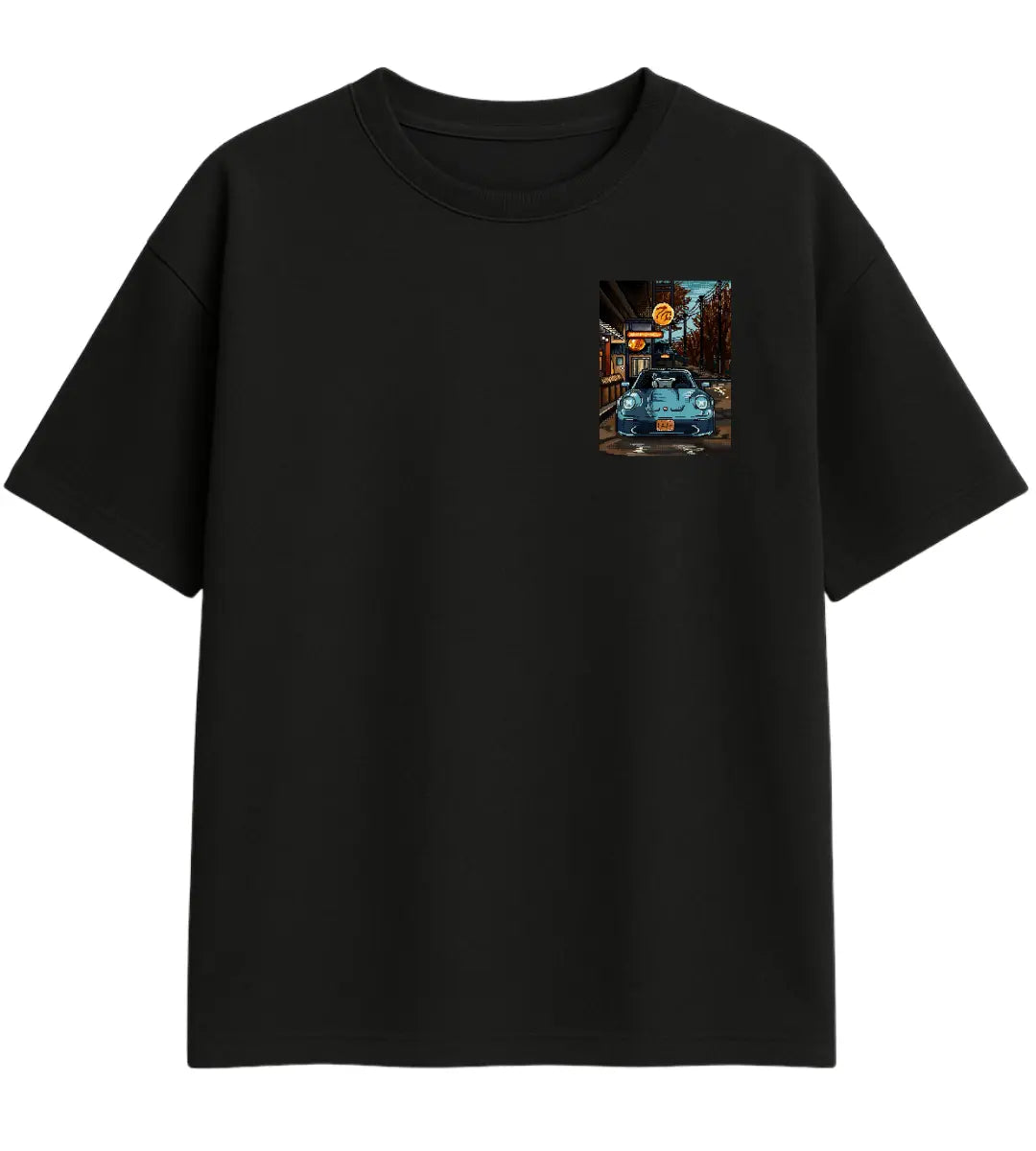 Neon Drive Oversize T-Shirt Lorinfo