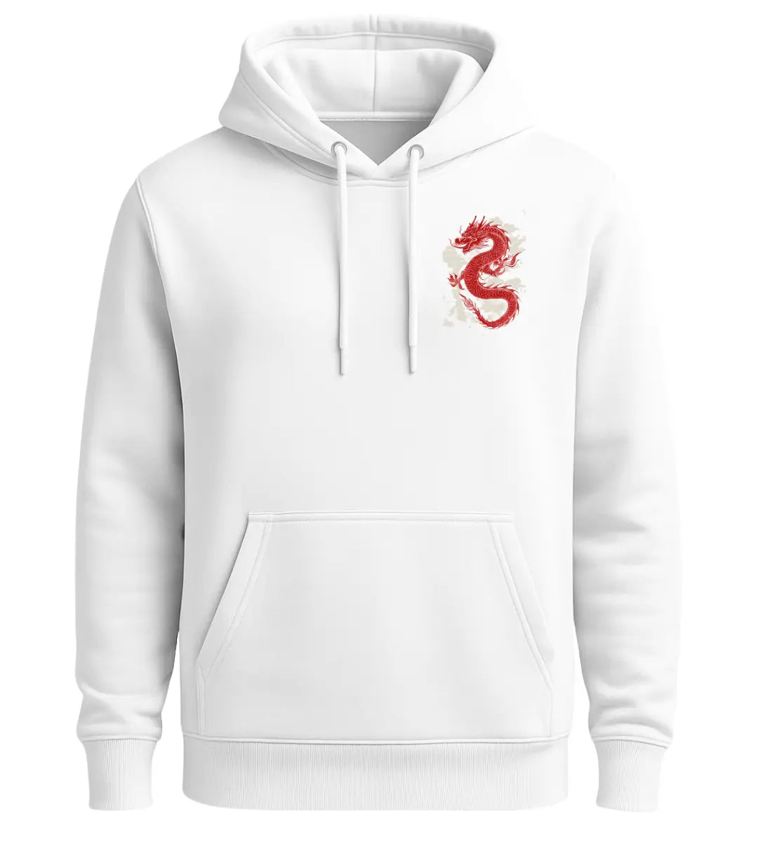 Celestial Red Dragon Hoodie Lorinfo
