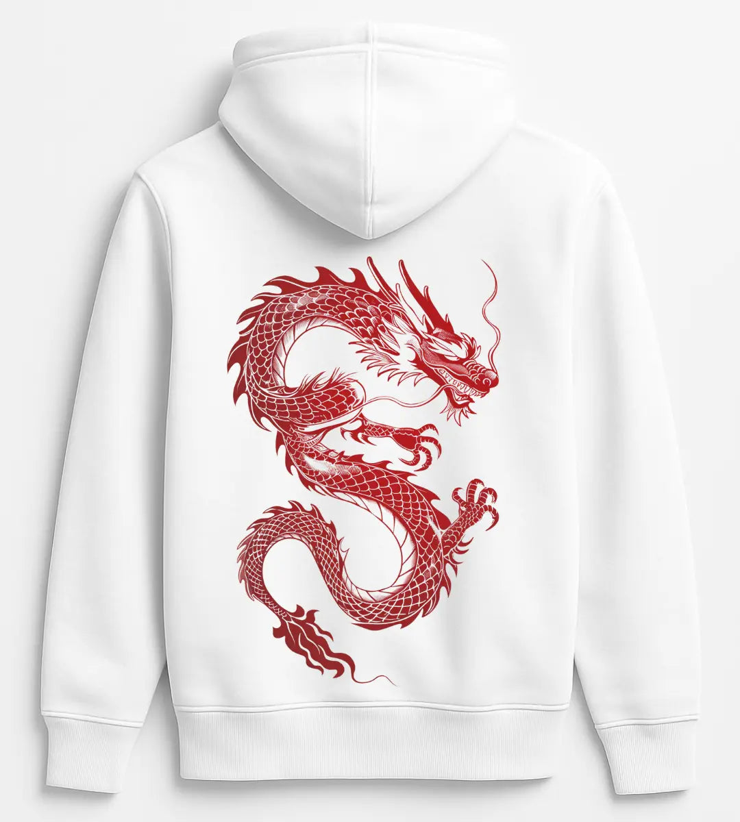 Crimson Dragon Hoodie Lorinfo