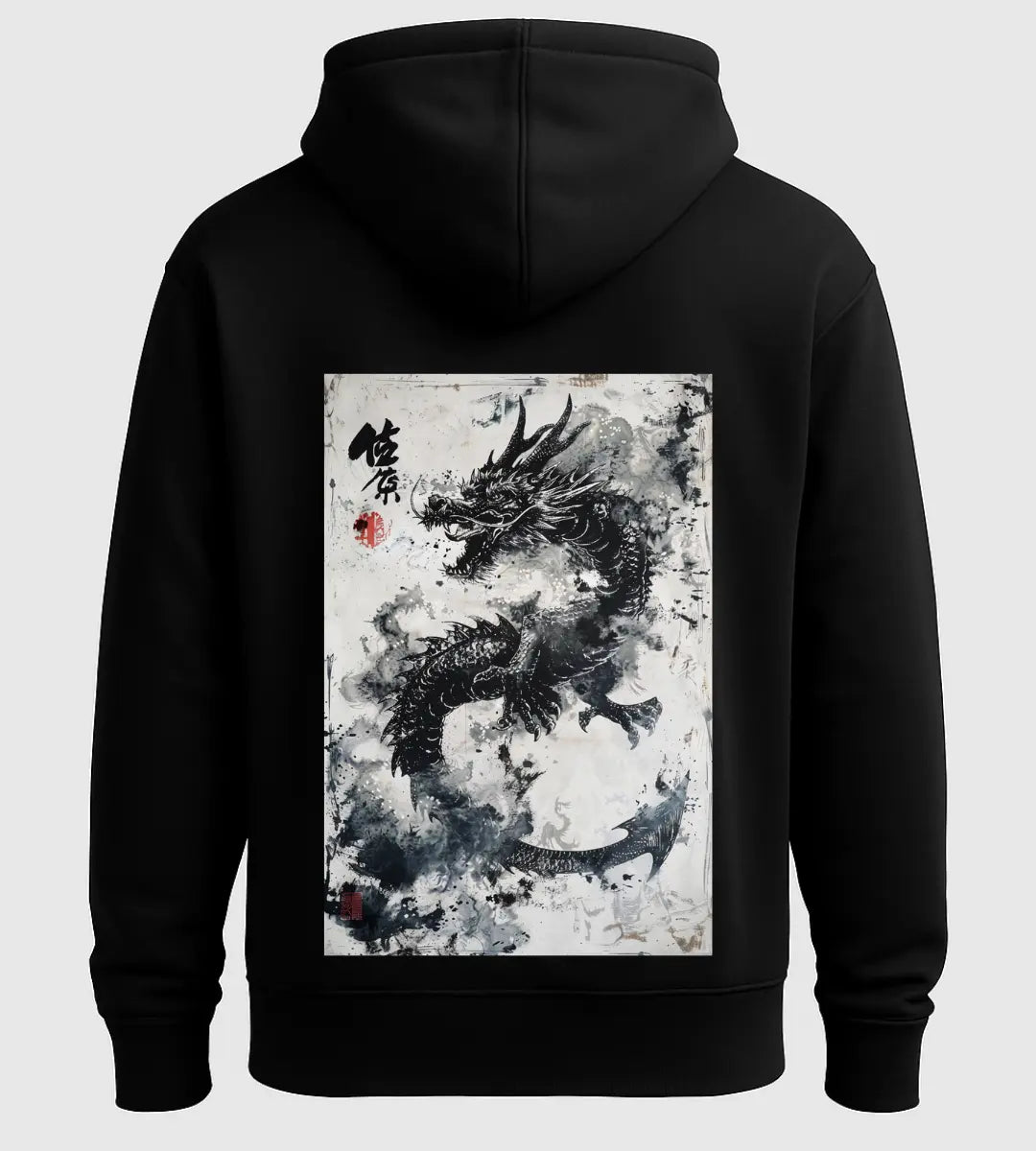 Ink Dragon Hoodie Lorinfo