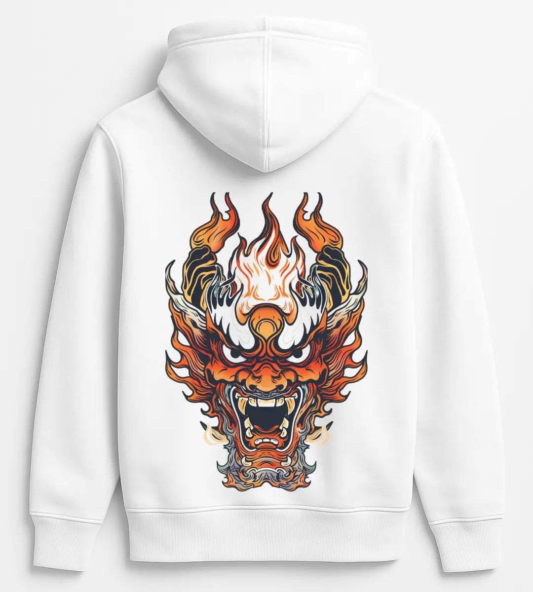 Fire Oni Hoodie Lorinfo