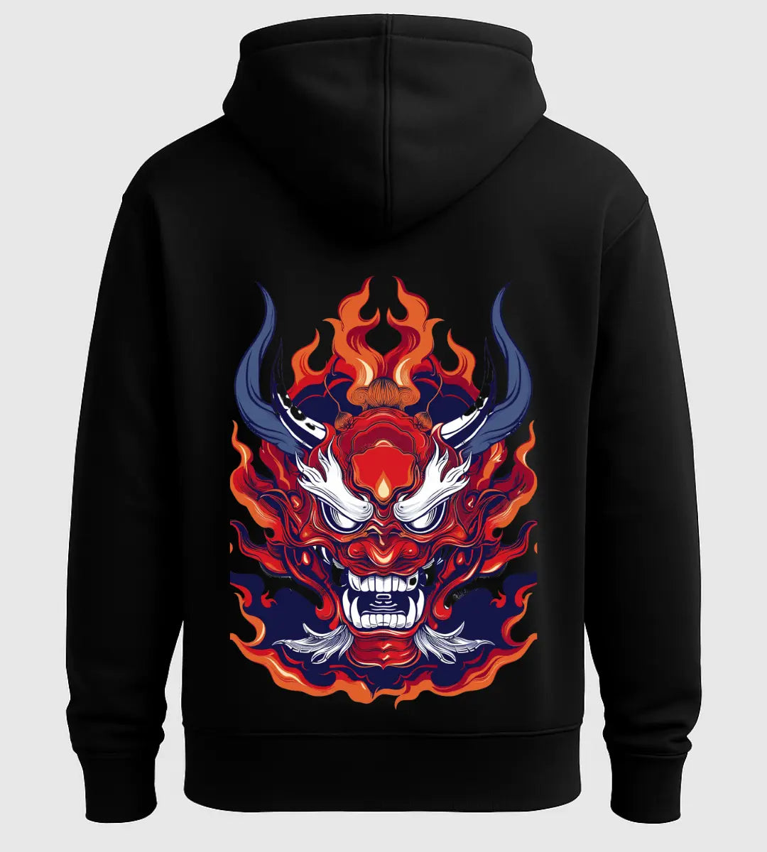 Demon Flame Hoodie Lorinfo