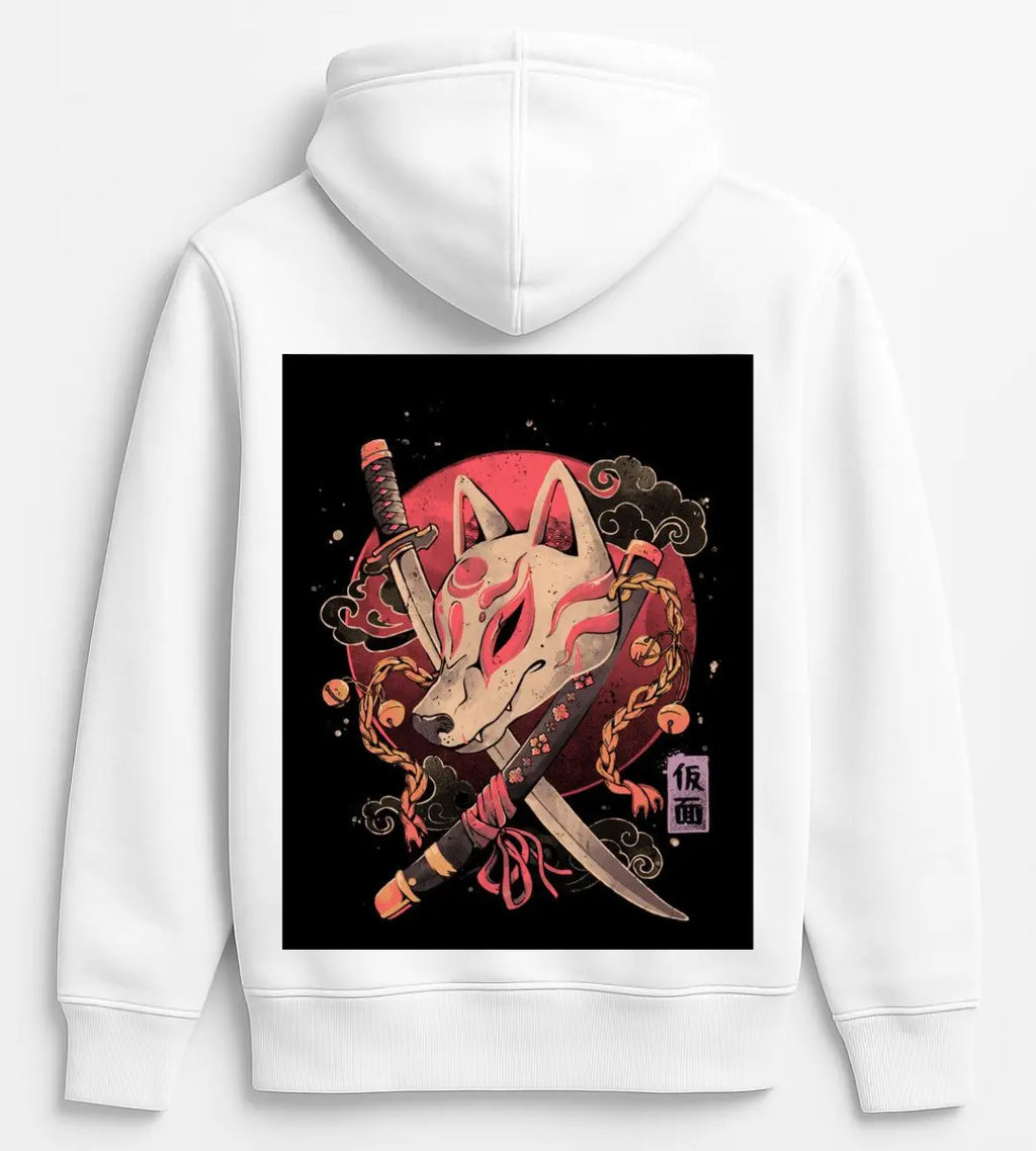 Kitsune Mask Hoodie Lorinfo
