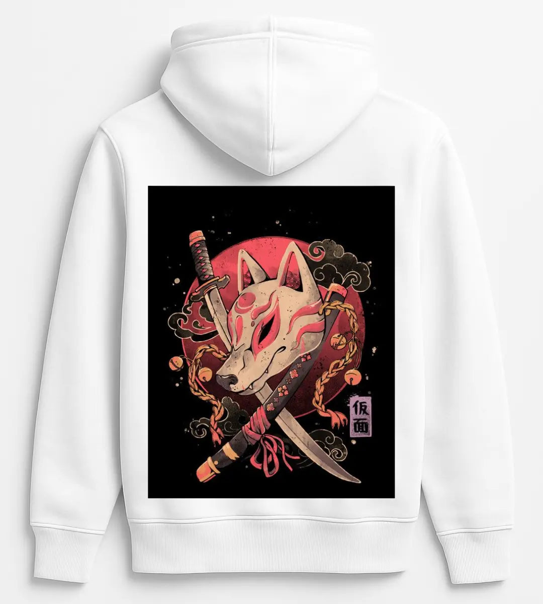 Kitsune Mask Hoodie Lorinfo
