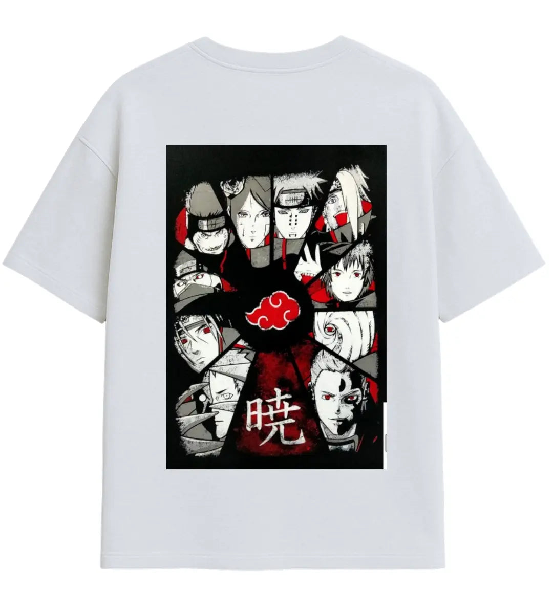 Akatsuki Shadows Oversize T-Shirt Lorinfo