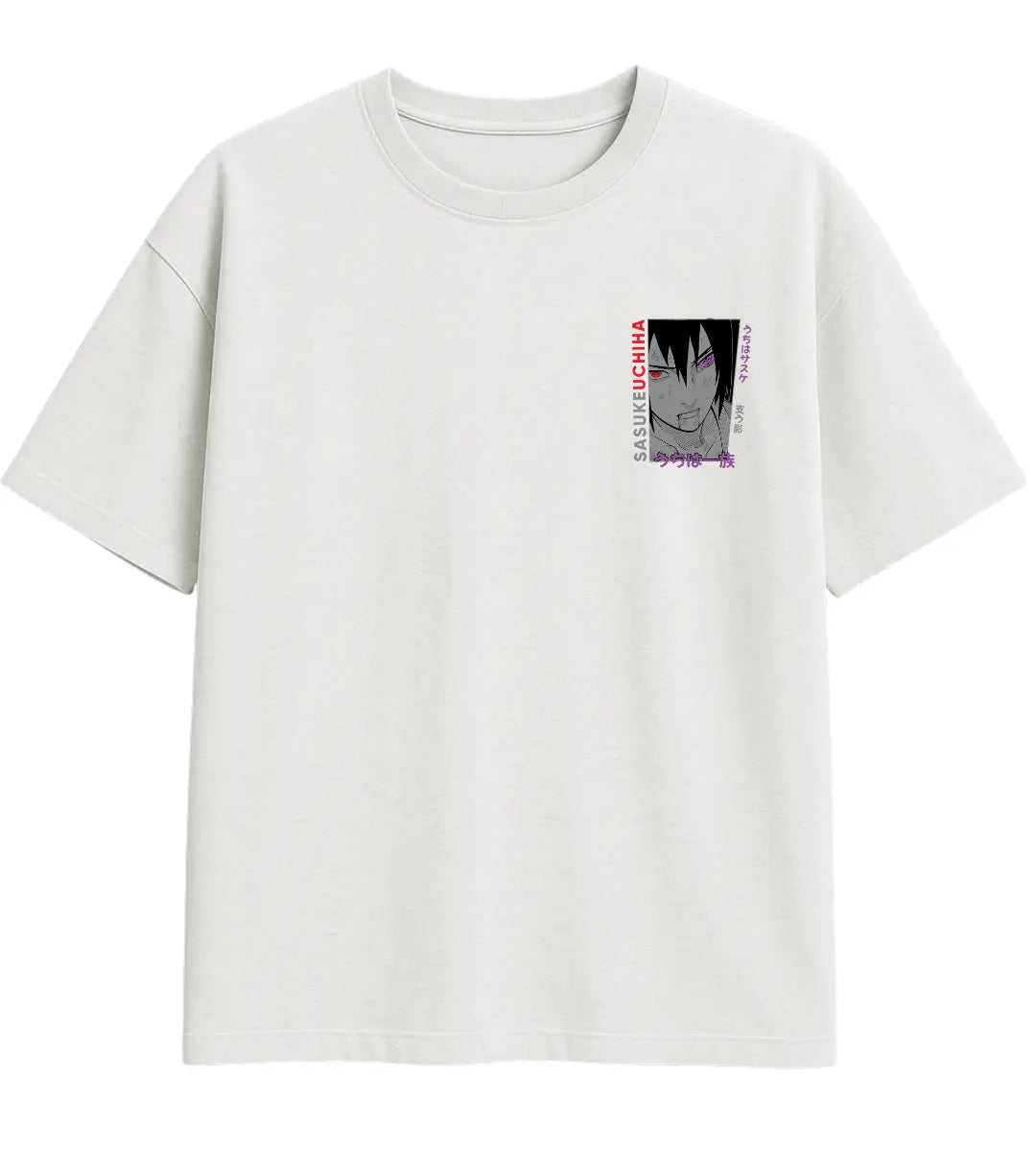 Sasuke Rinnegan Eye Oversize T-Shirt Lorinfo