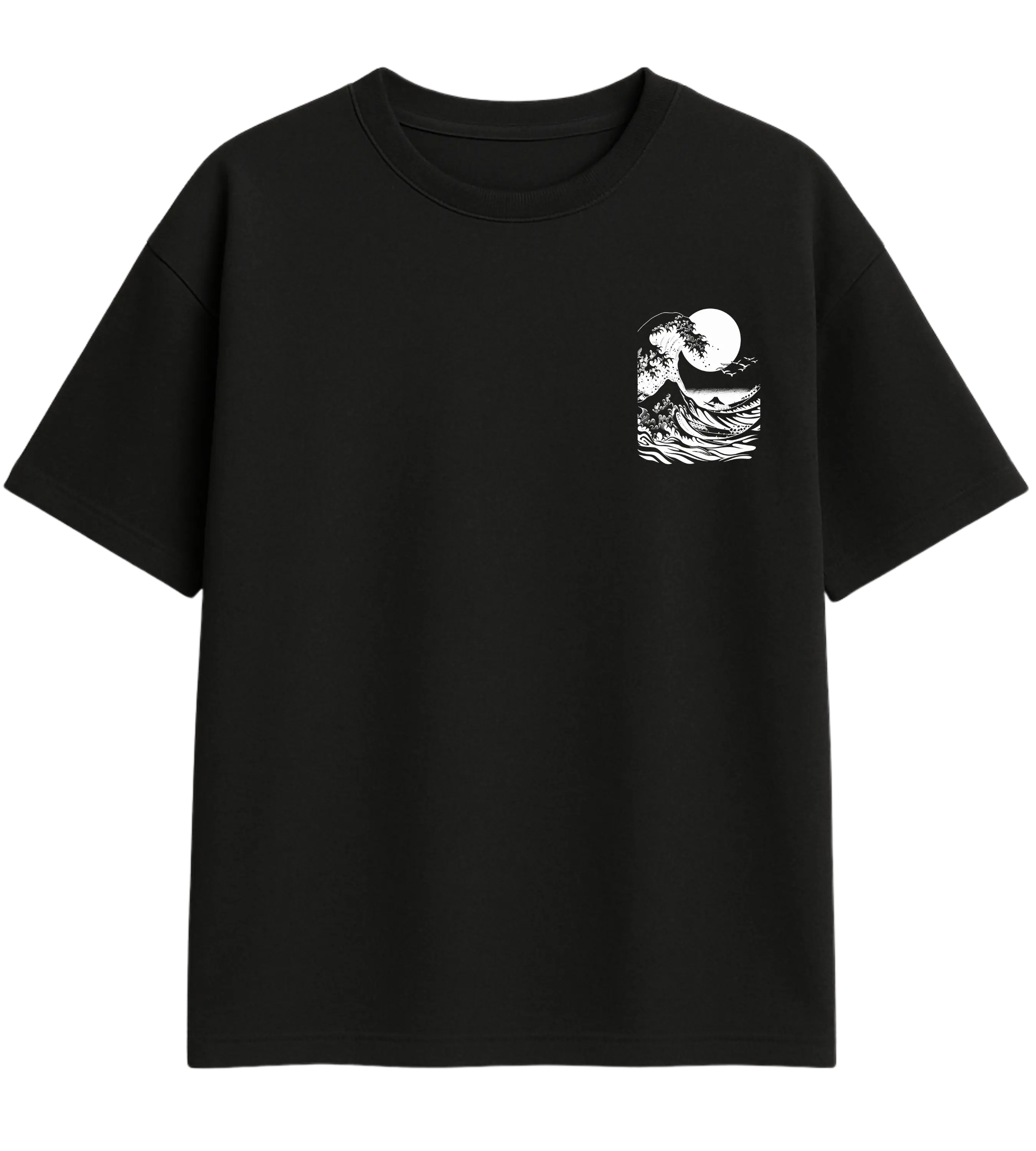 Gece Dalgası Oversize T-Shirt Lorinfo