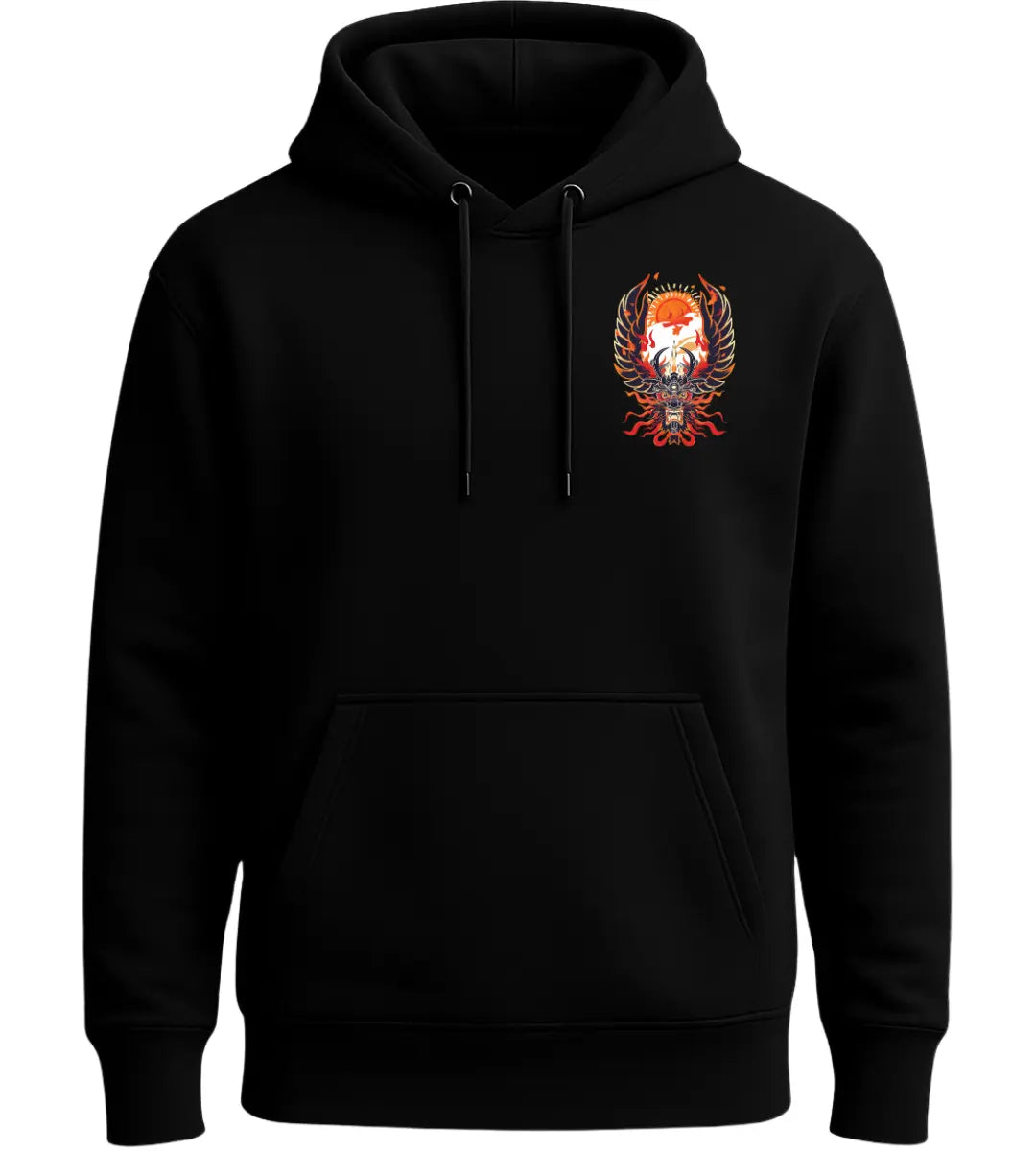 Rising Sun Oni Hoodie Lorinfo