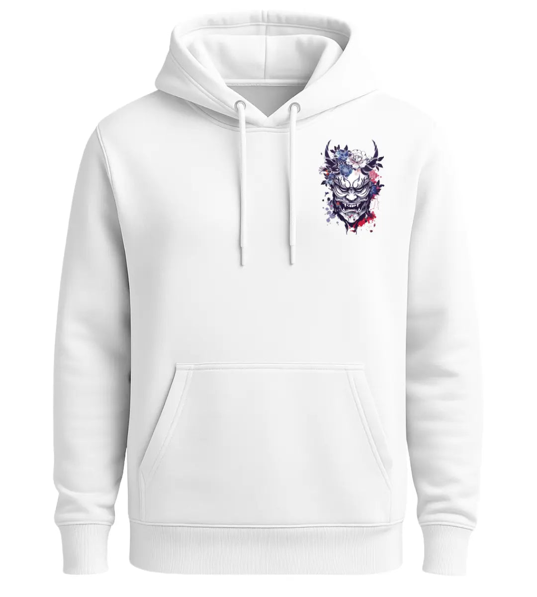 Floral Oni Hoodie Lorinfo