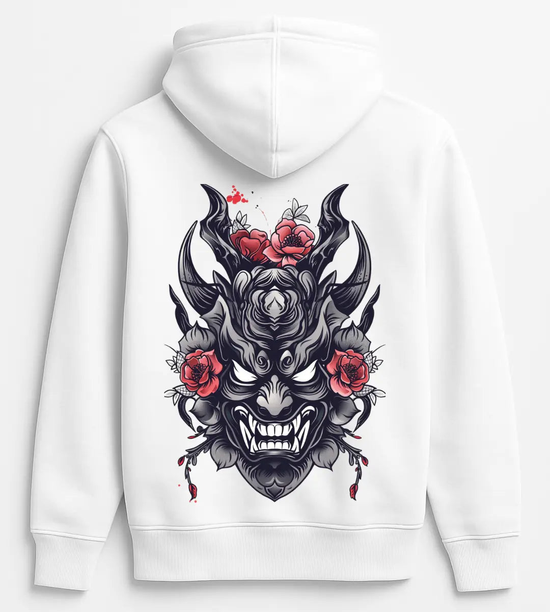 Rose Oni Hoodie Lorinfo