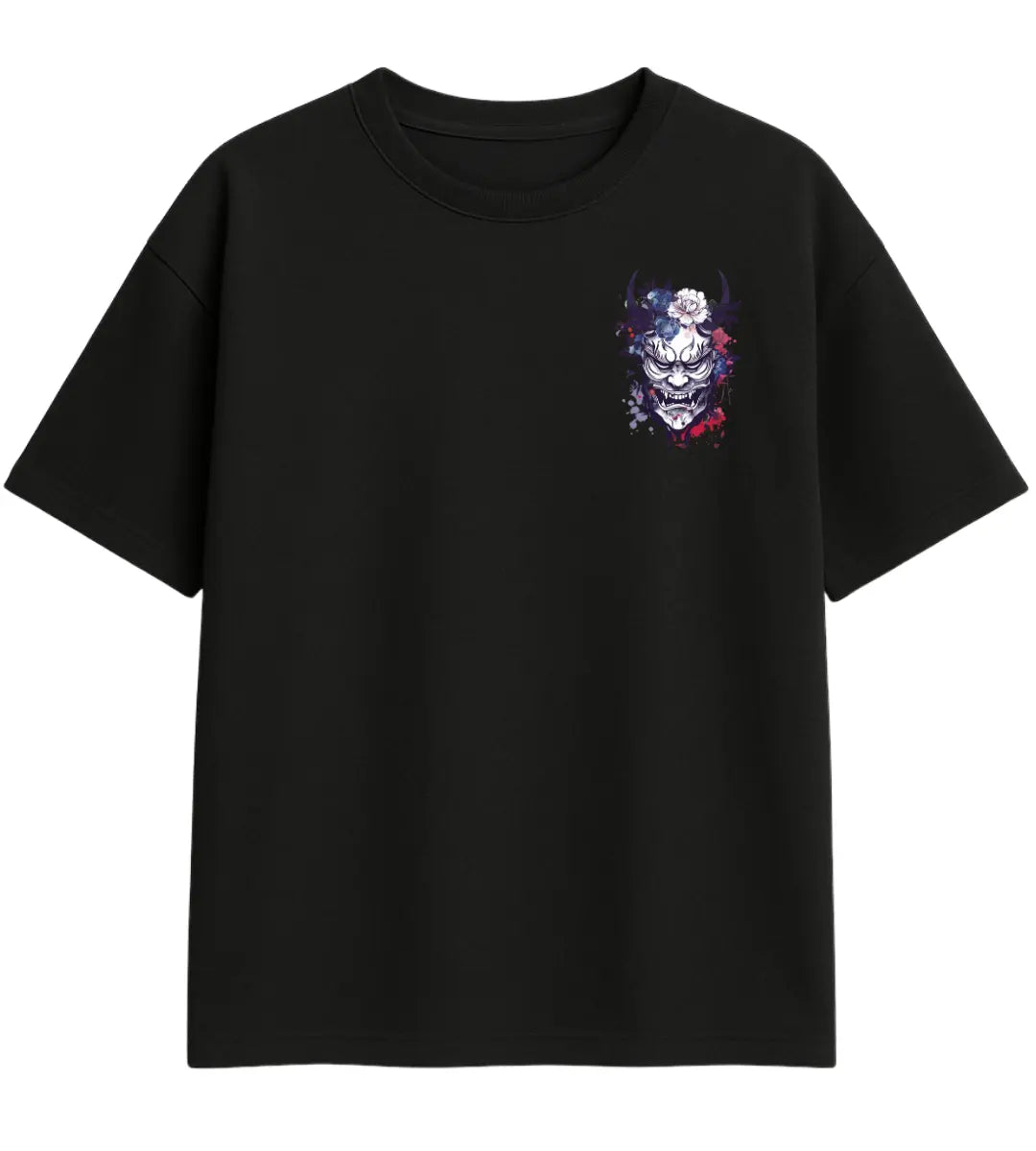 Floral Oni Oversize T-Shirt Lorinfo