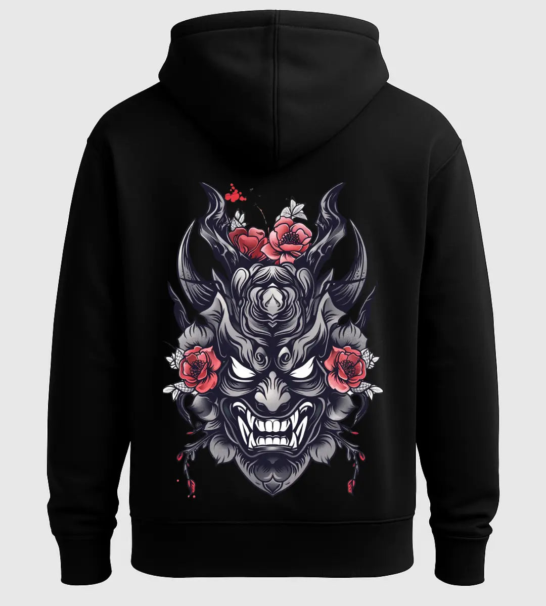 Rose Oni Hoodie Lorinfo