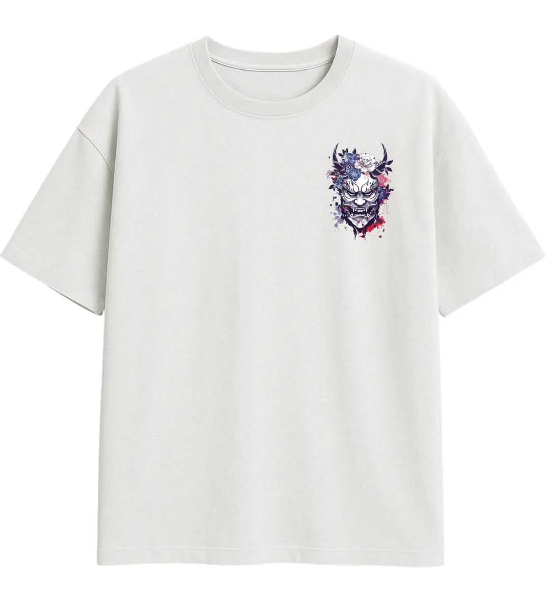 Floral Oni Oversize T-Shirt Lorinfo