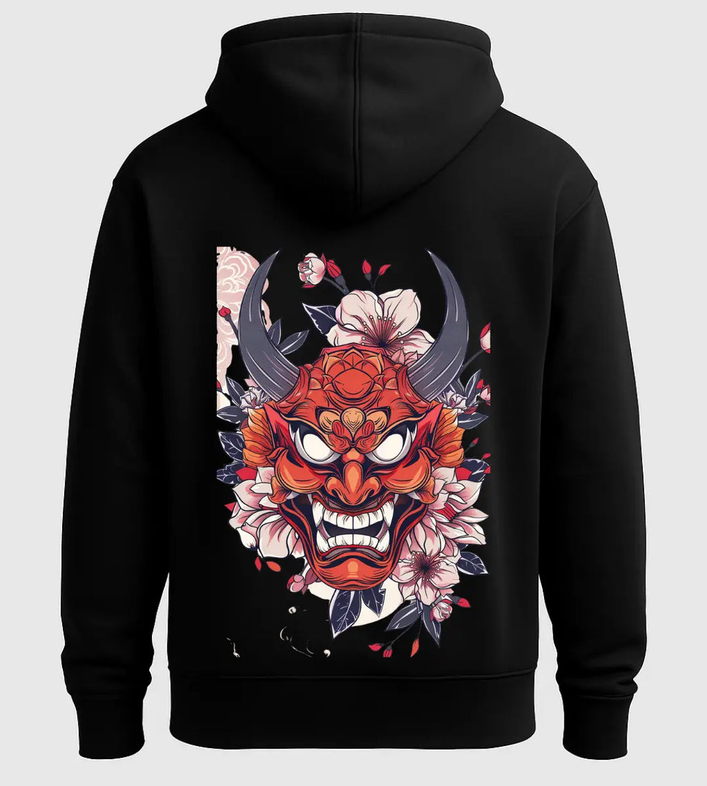 Sakura Oni Hoodie Lorinfo