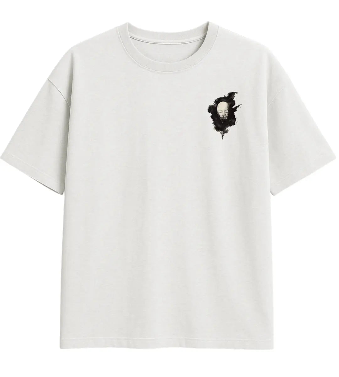 Silent Mask Oversize T-Shirt Lorinfo