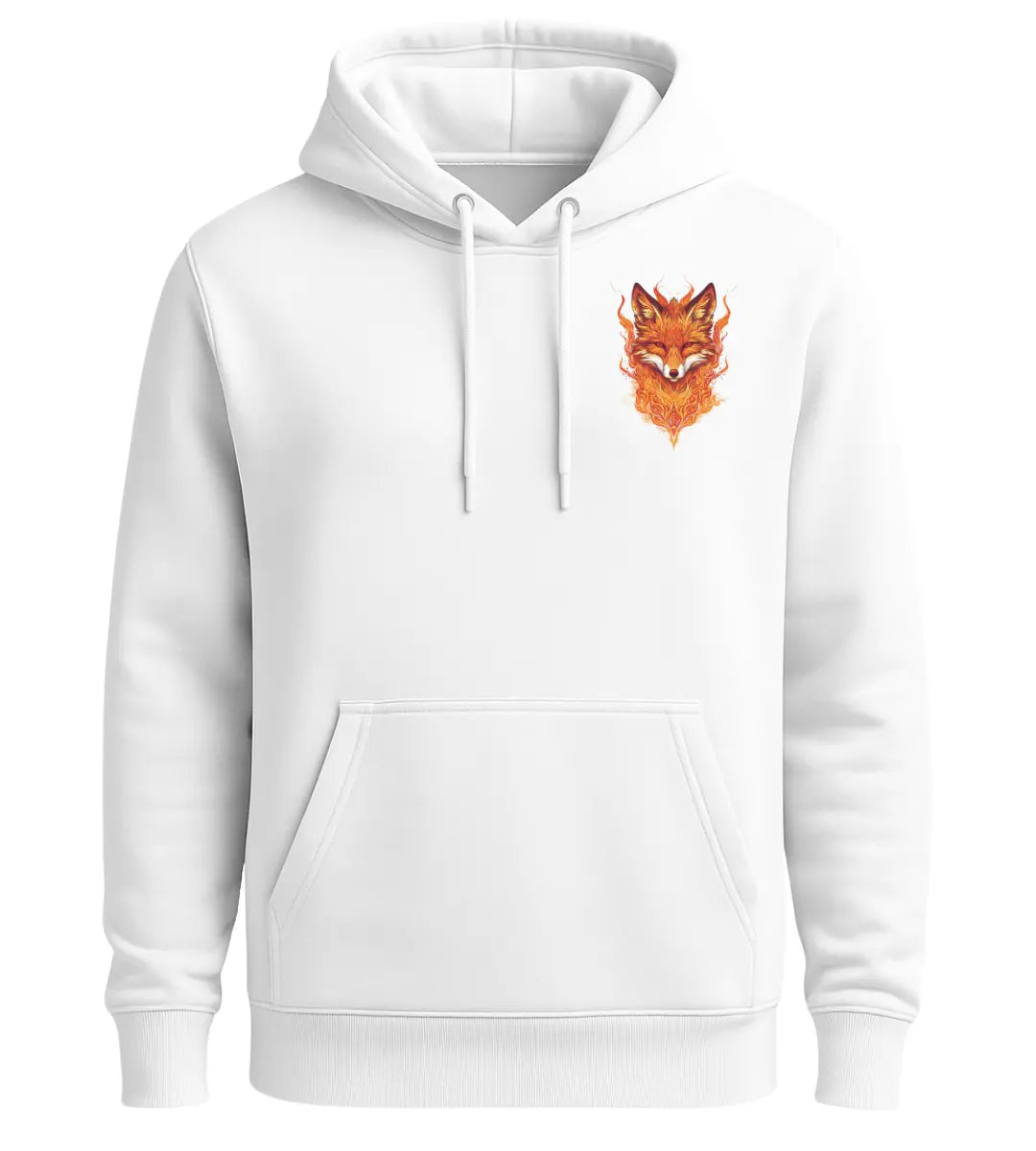 Flame Fox Hoodie Lorinfo