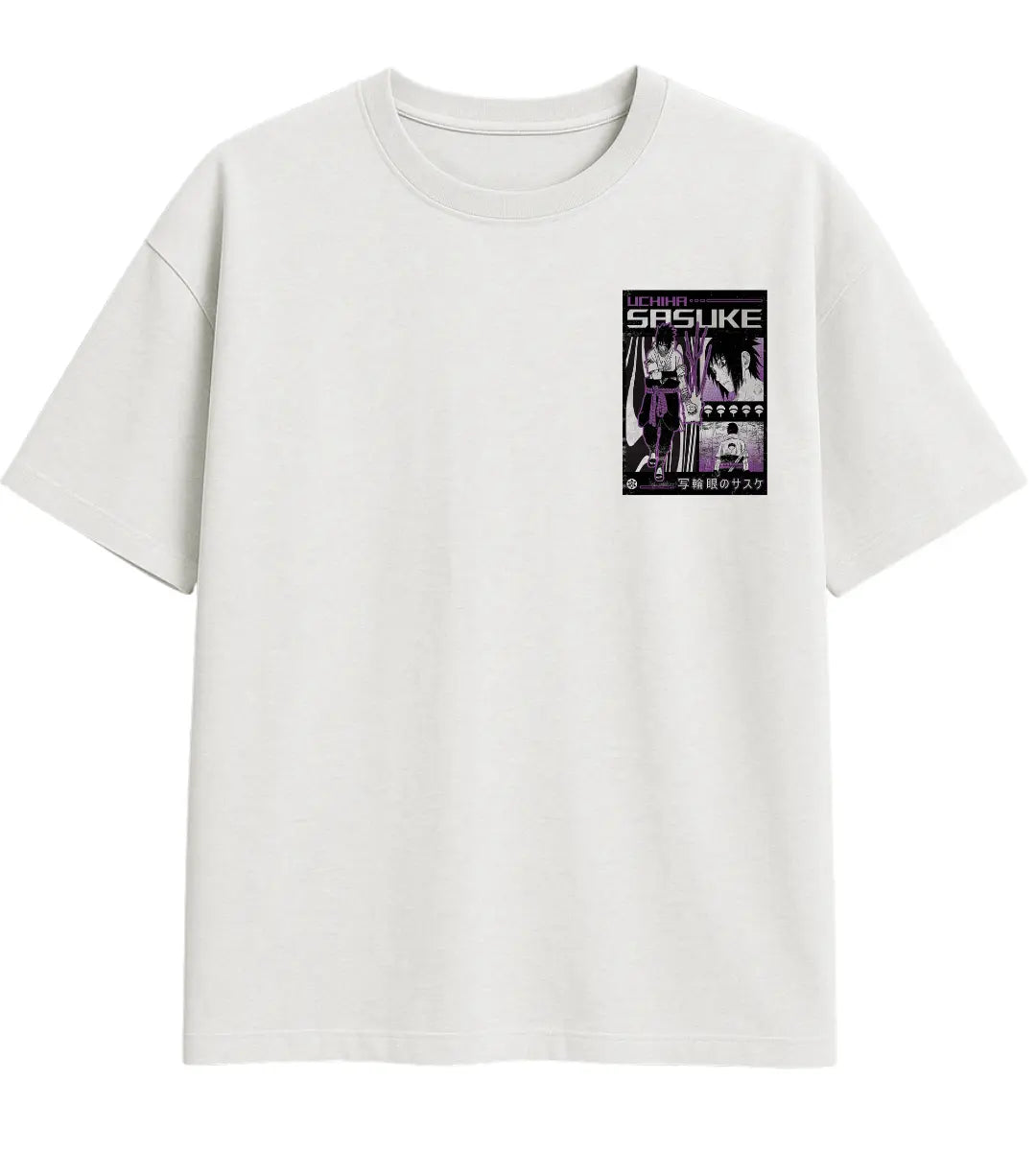 Sasuke Sharingan Legacy Oversize T-Shirt Lorinfo