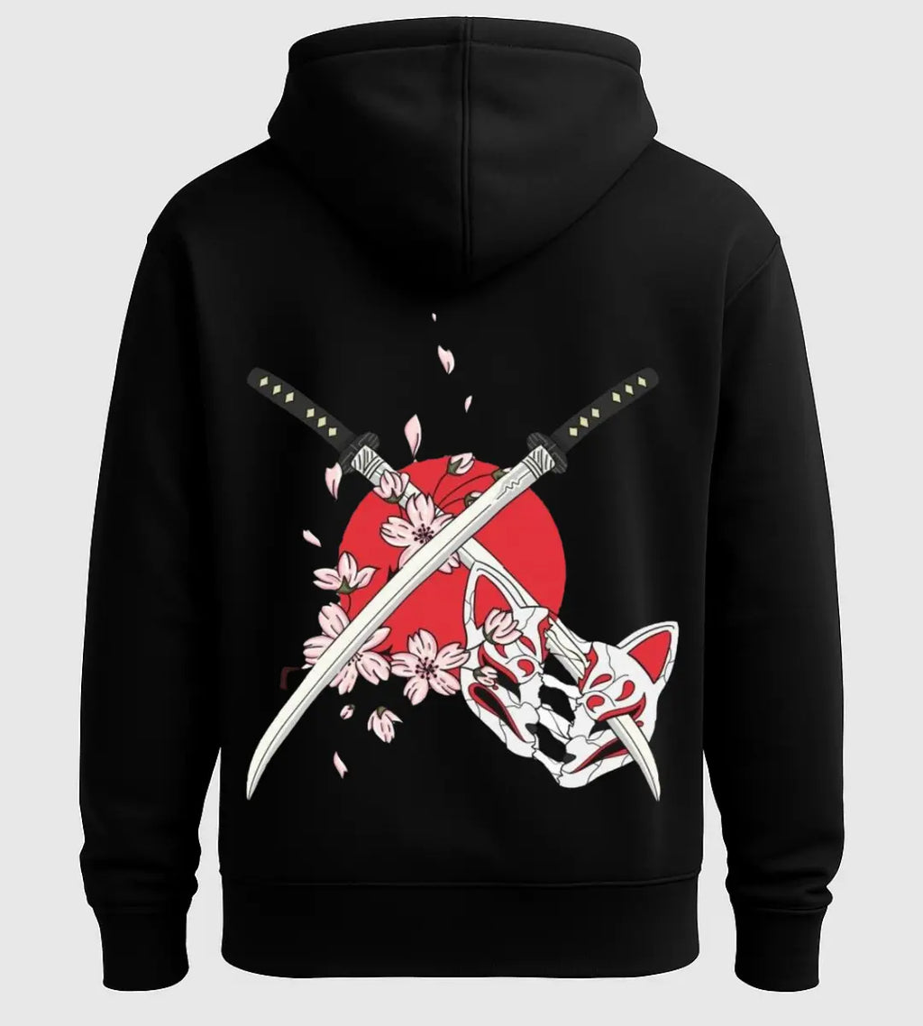 Sakura Swords Hoodie Lorinfo