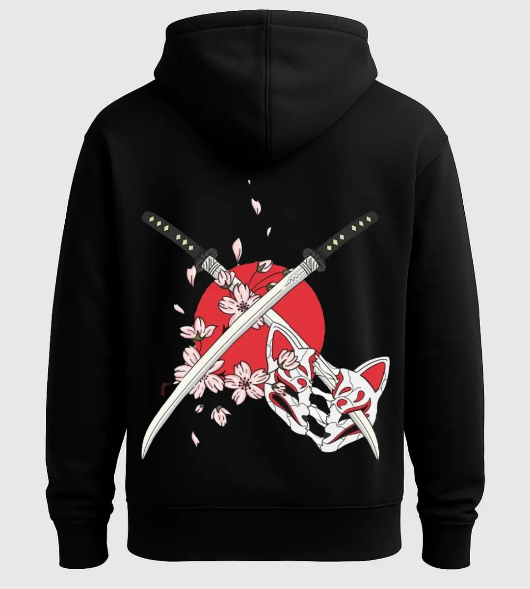 Sakura Swords Hoodie Lorinfo