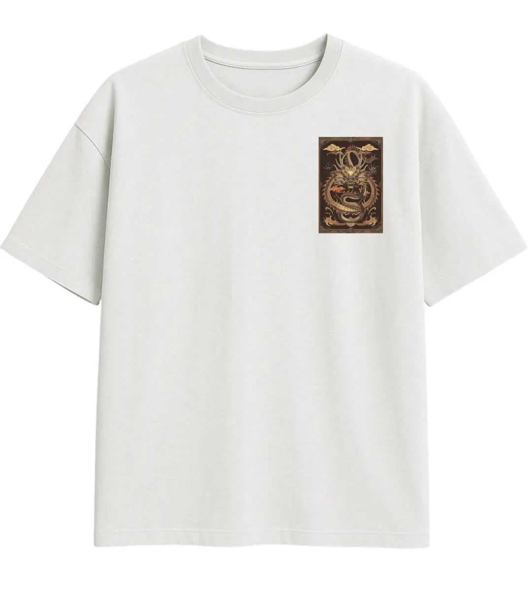 Golden Guardian Oversize T-Shirt Lorinfo