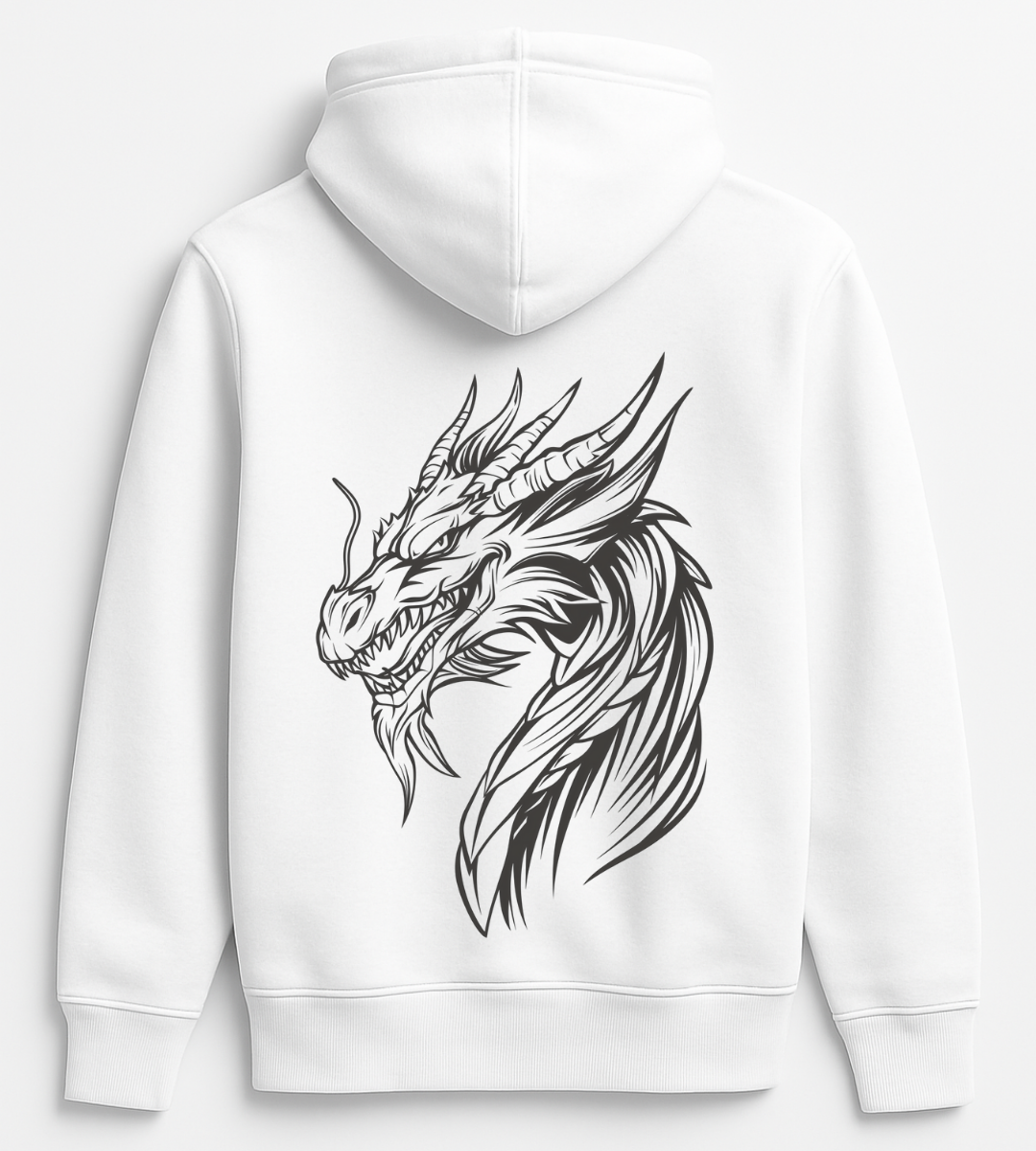 Steel Horn Dragon Hoodie