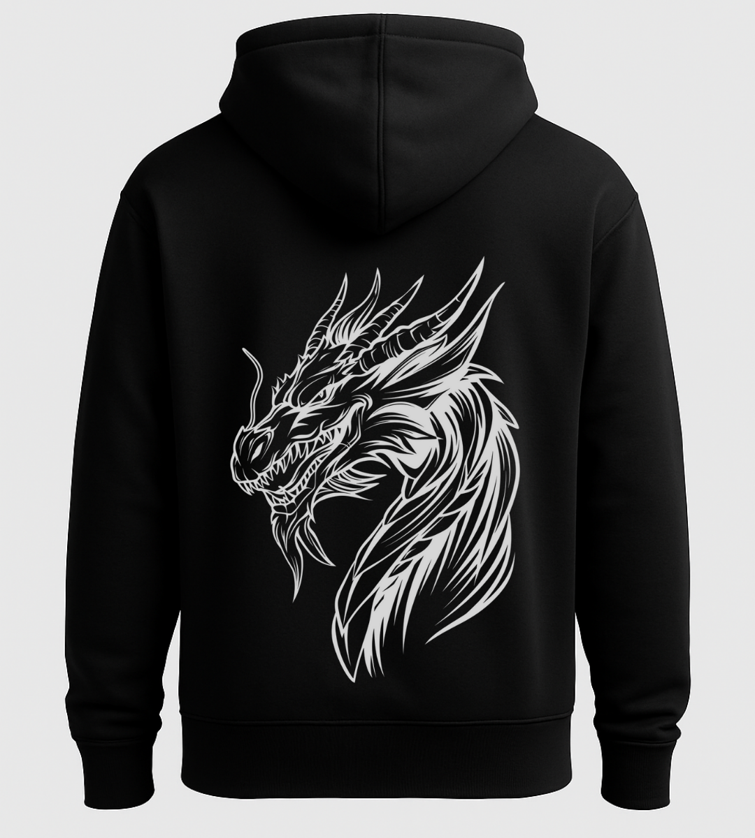 Steel Horn Dragon Hoodie