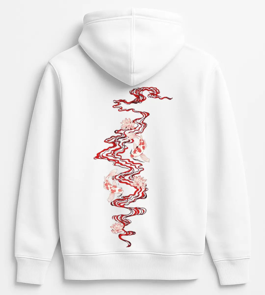 Koi Stream Hoodie Lorinfo