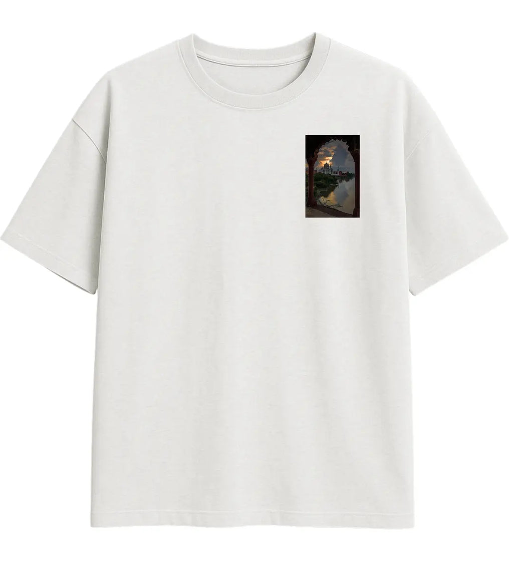 Taj Mahal Oversize T-Shirt Lorinfo