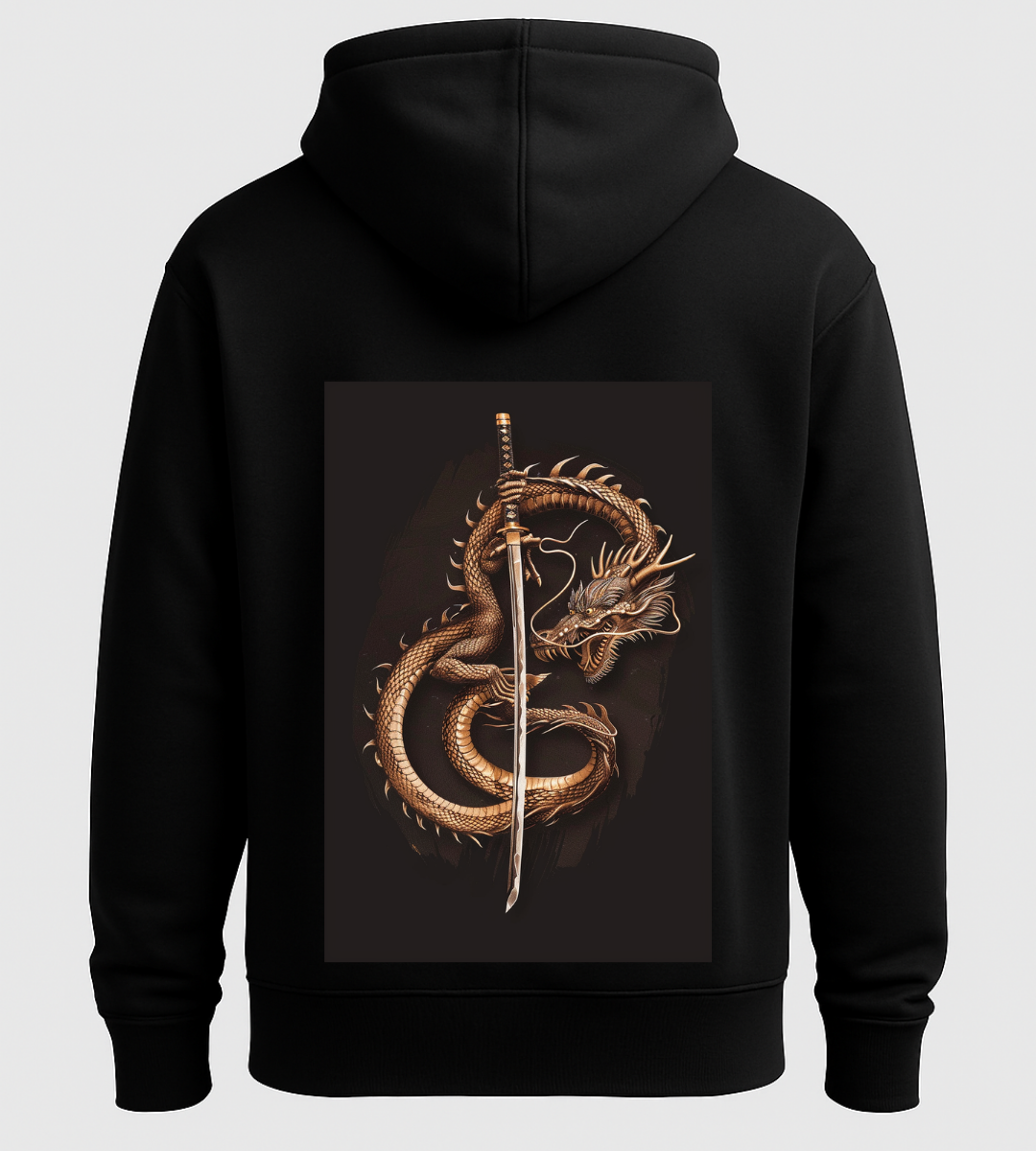 Katana Guardian Dragon Hoodie
