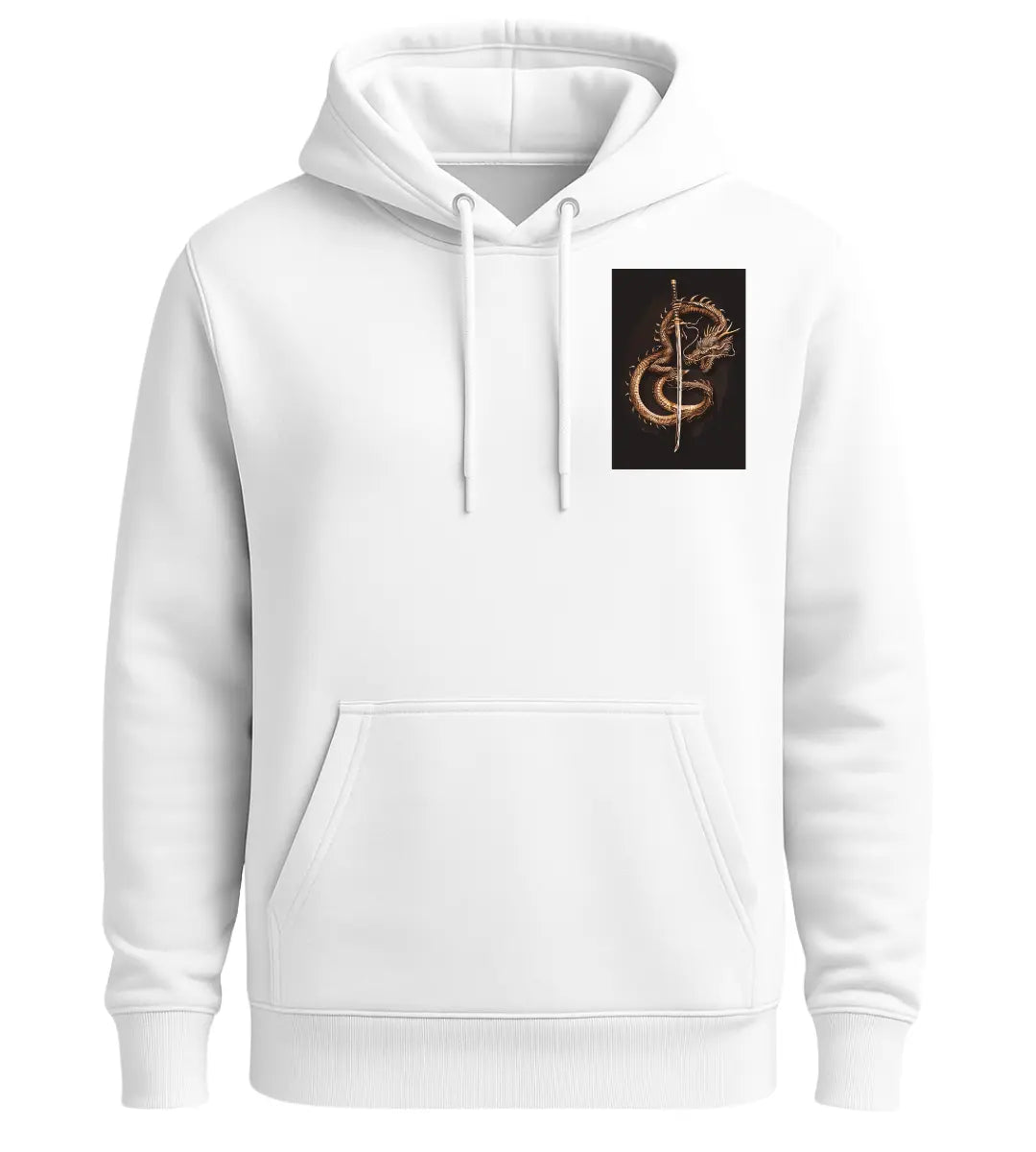Katana Guardian Dragon Hoodie Lorinfo