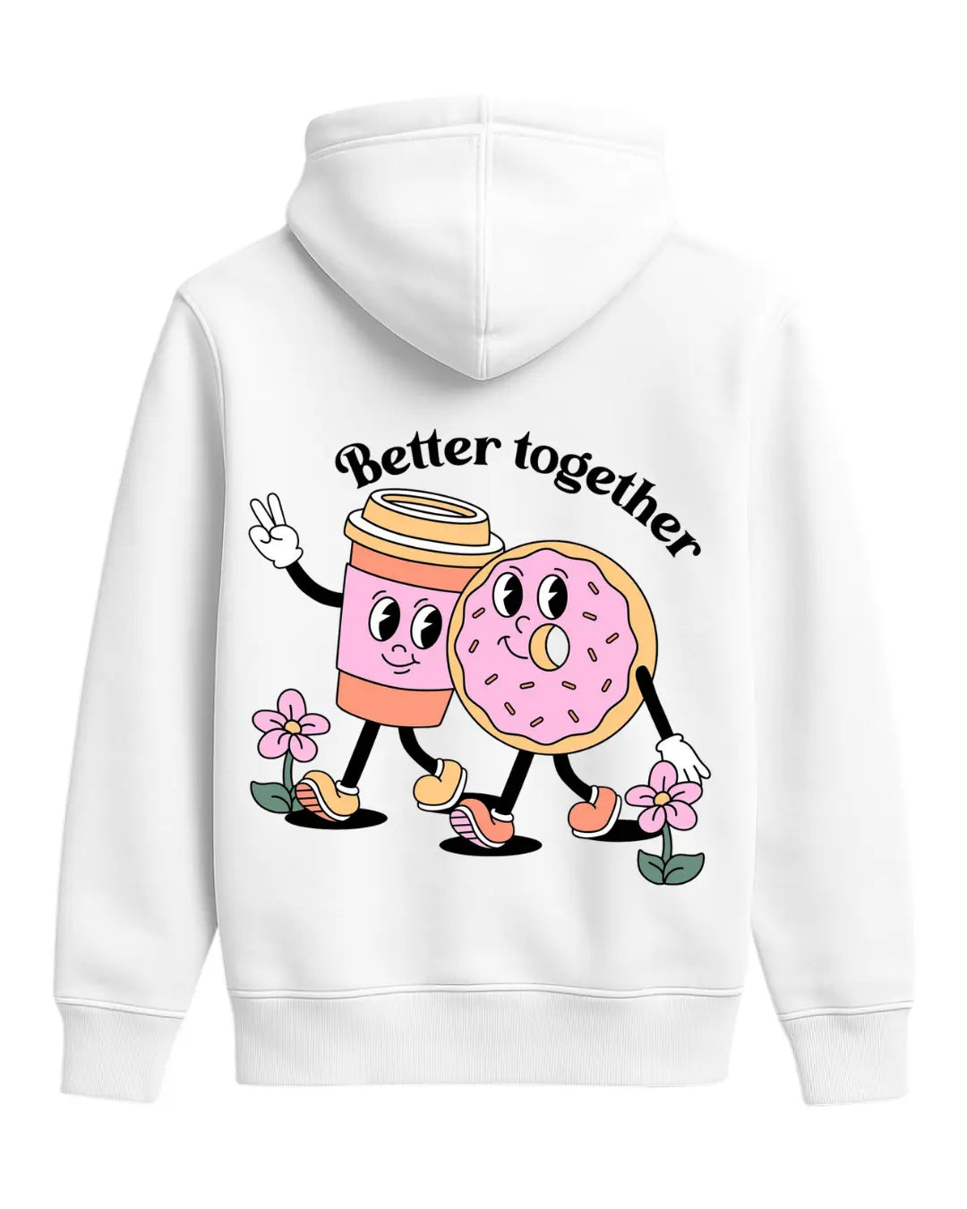 Donut & Coffe Oversize Hoodie Lorinfo