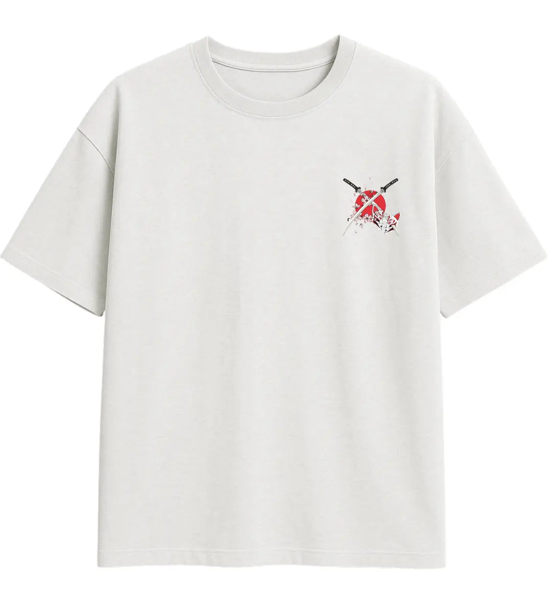 Sakura Swords Oversize T-Shirt Lorinfo