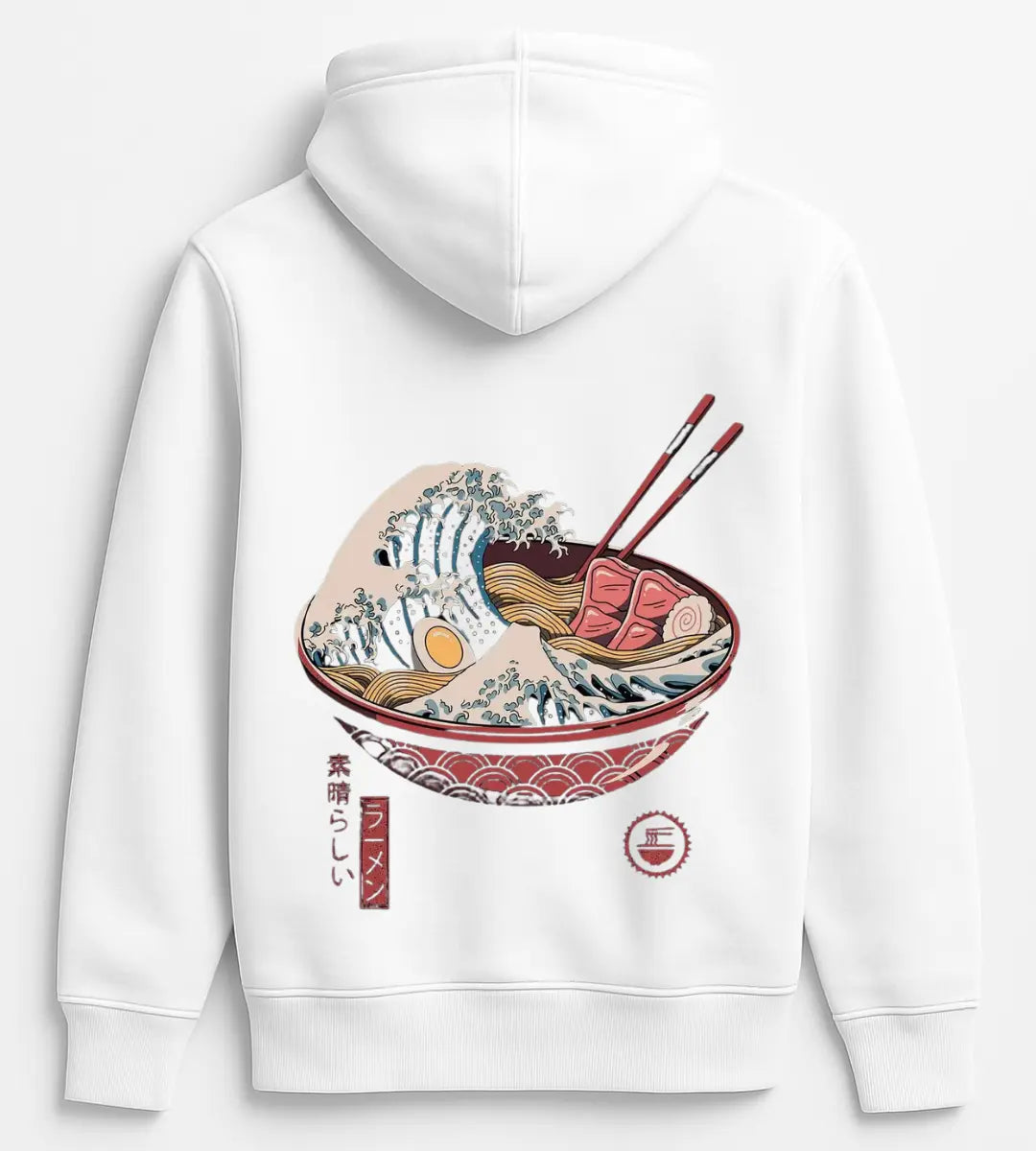 Ramen Tsunami Hoodie Lorinfo