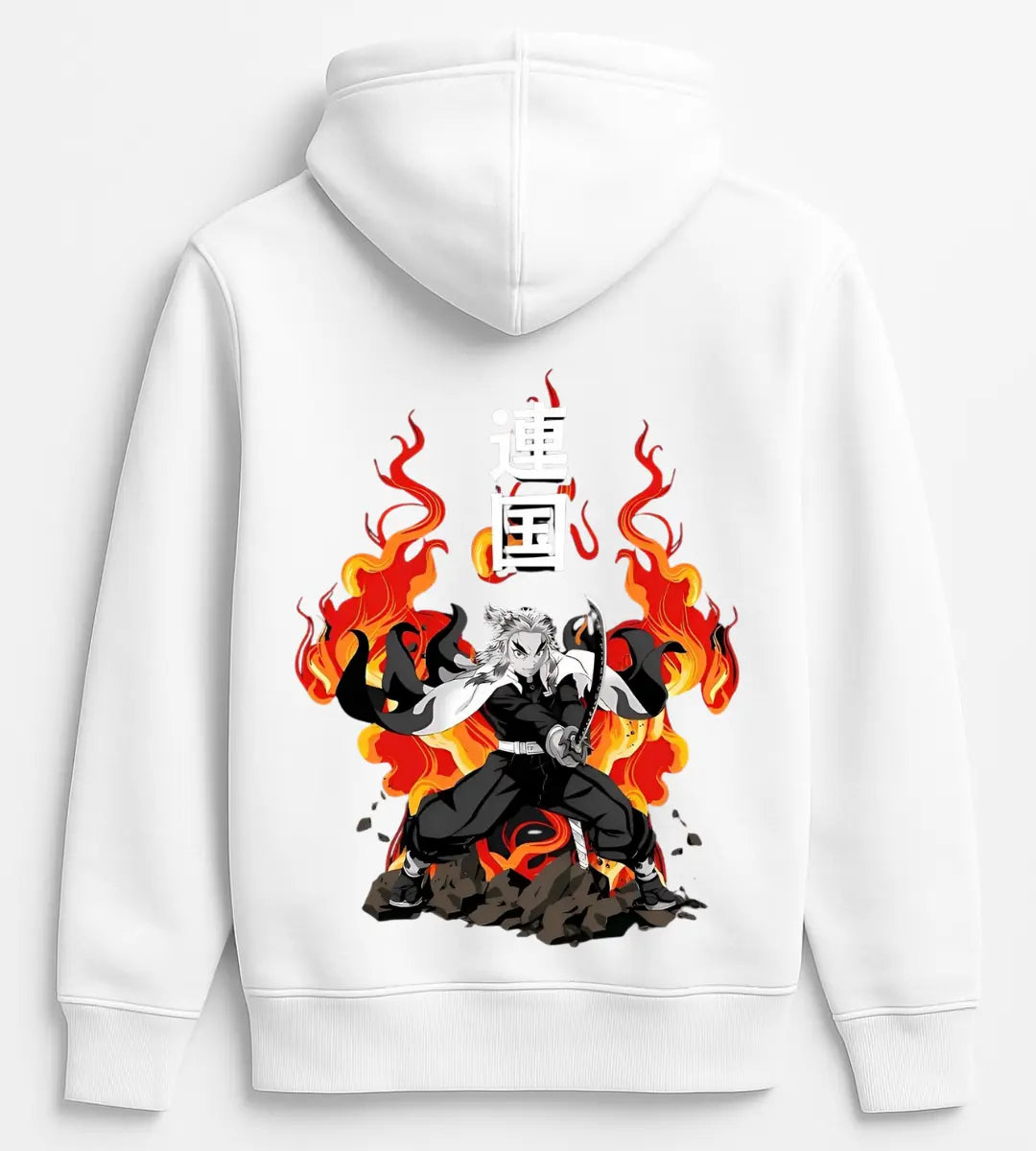 Flame Hashira Hoodie Lorinfo