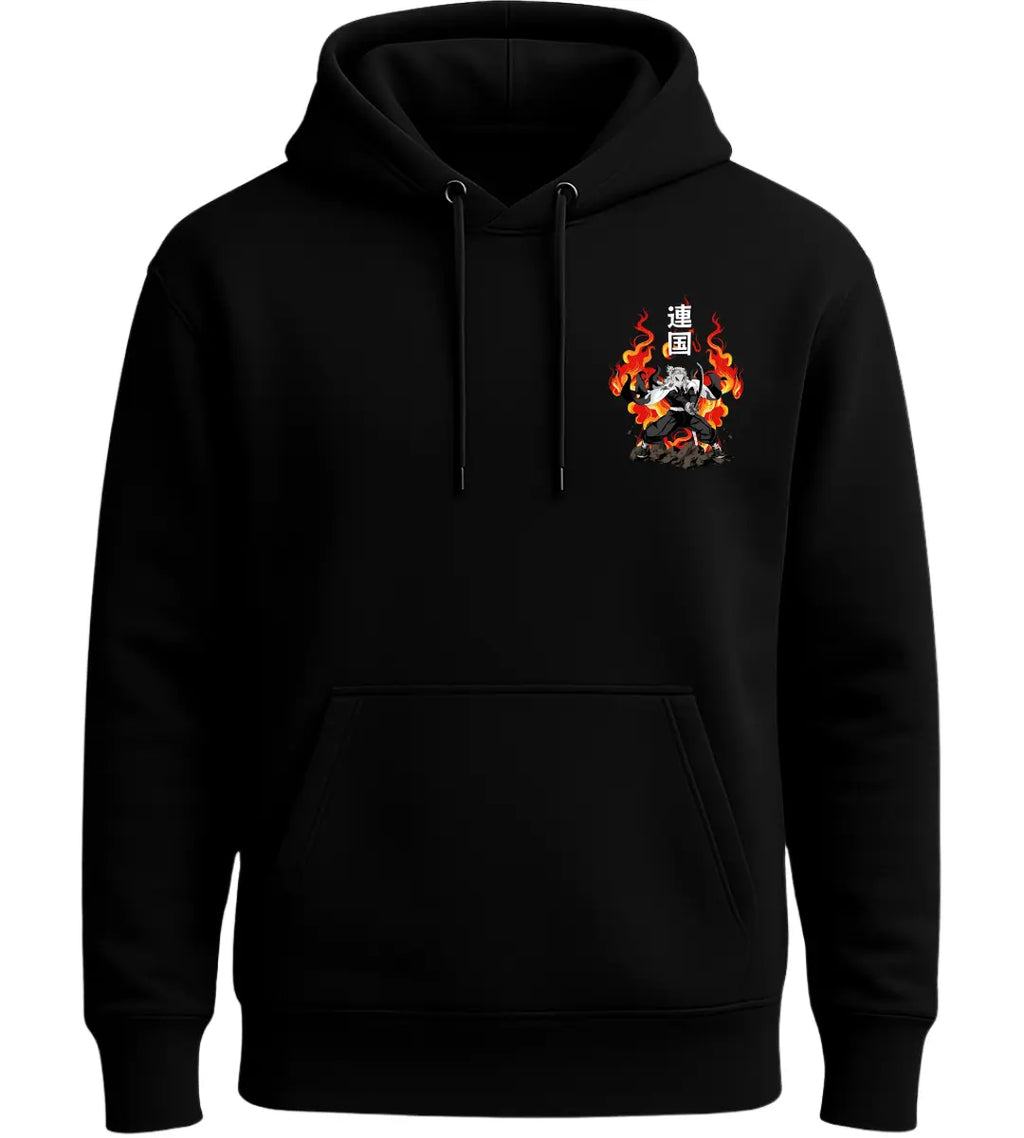 Flame Hashira Hoodie Lorinfo