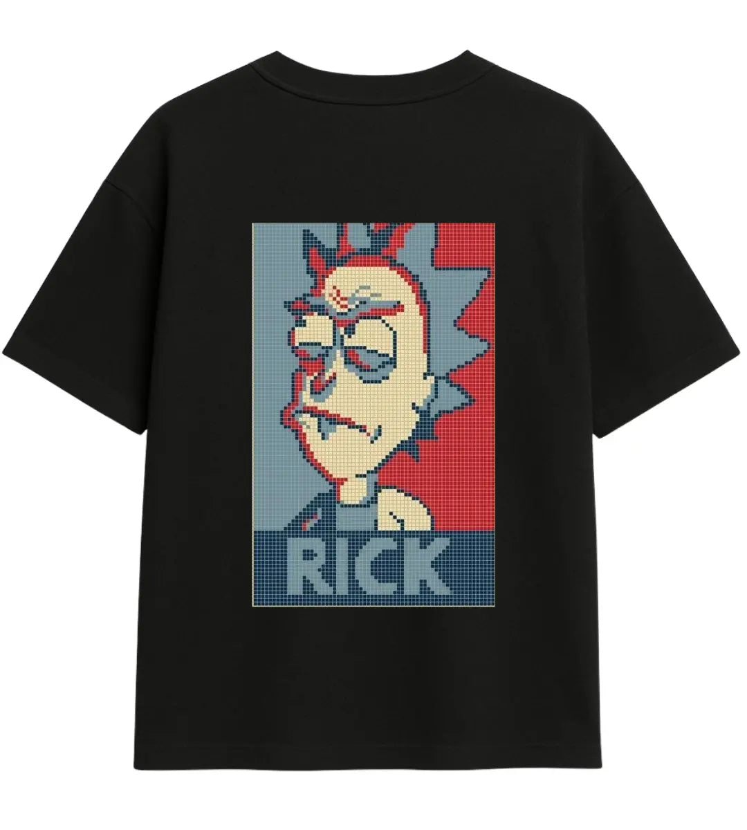 Rick Poster Oversize T-Shirt Lorinfo